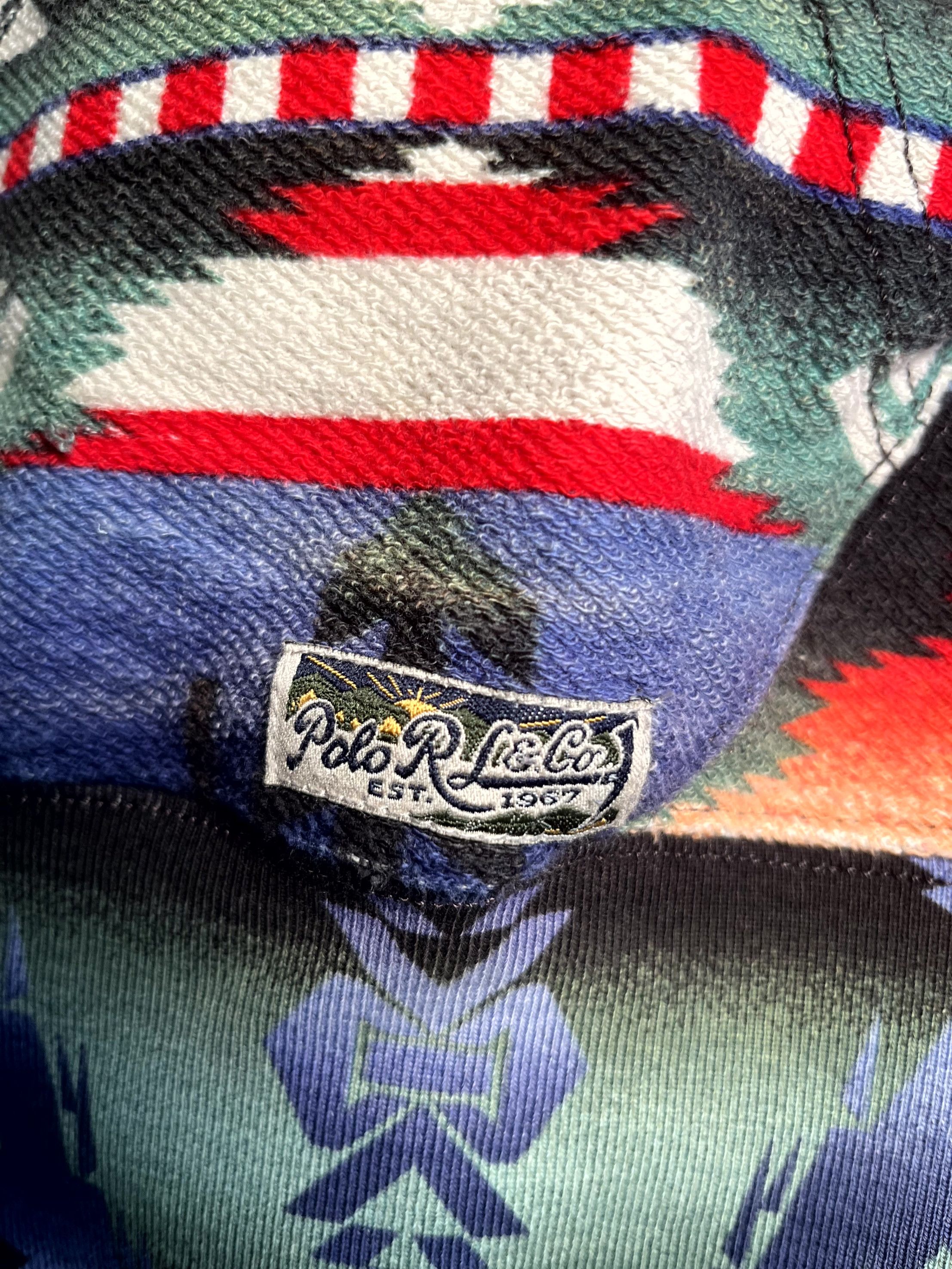Polo Ralph Lauren Vintage Polo Aztec Hoodie Size US M / EU 48-50 / 2 - 4 Thumbnail