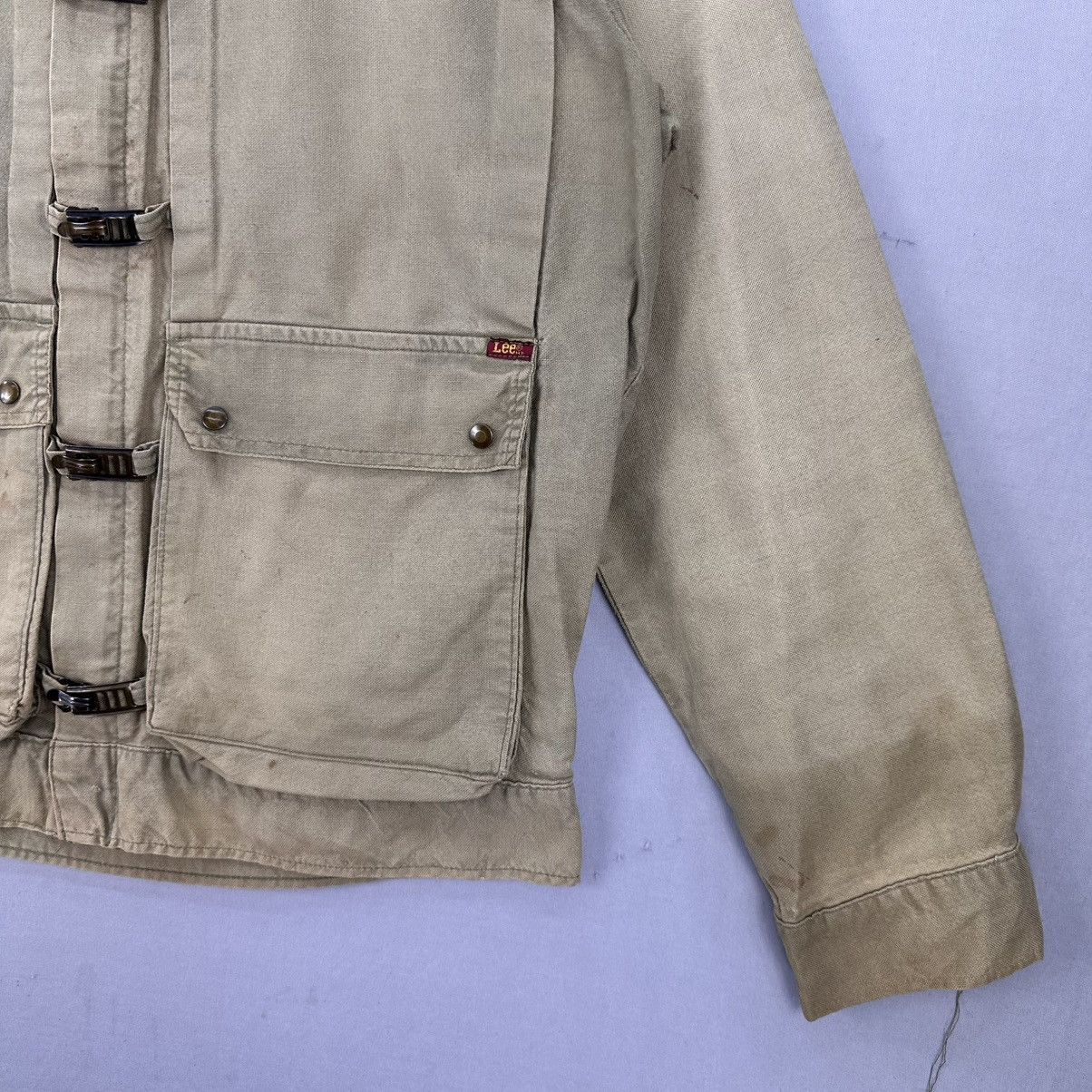 Lee Vintage 90's Lee Inspired US Navy M-43 Jacket Iron Buckle Size US L / EU 52-54 / 3 - 3 Thumbnail