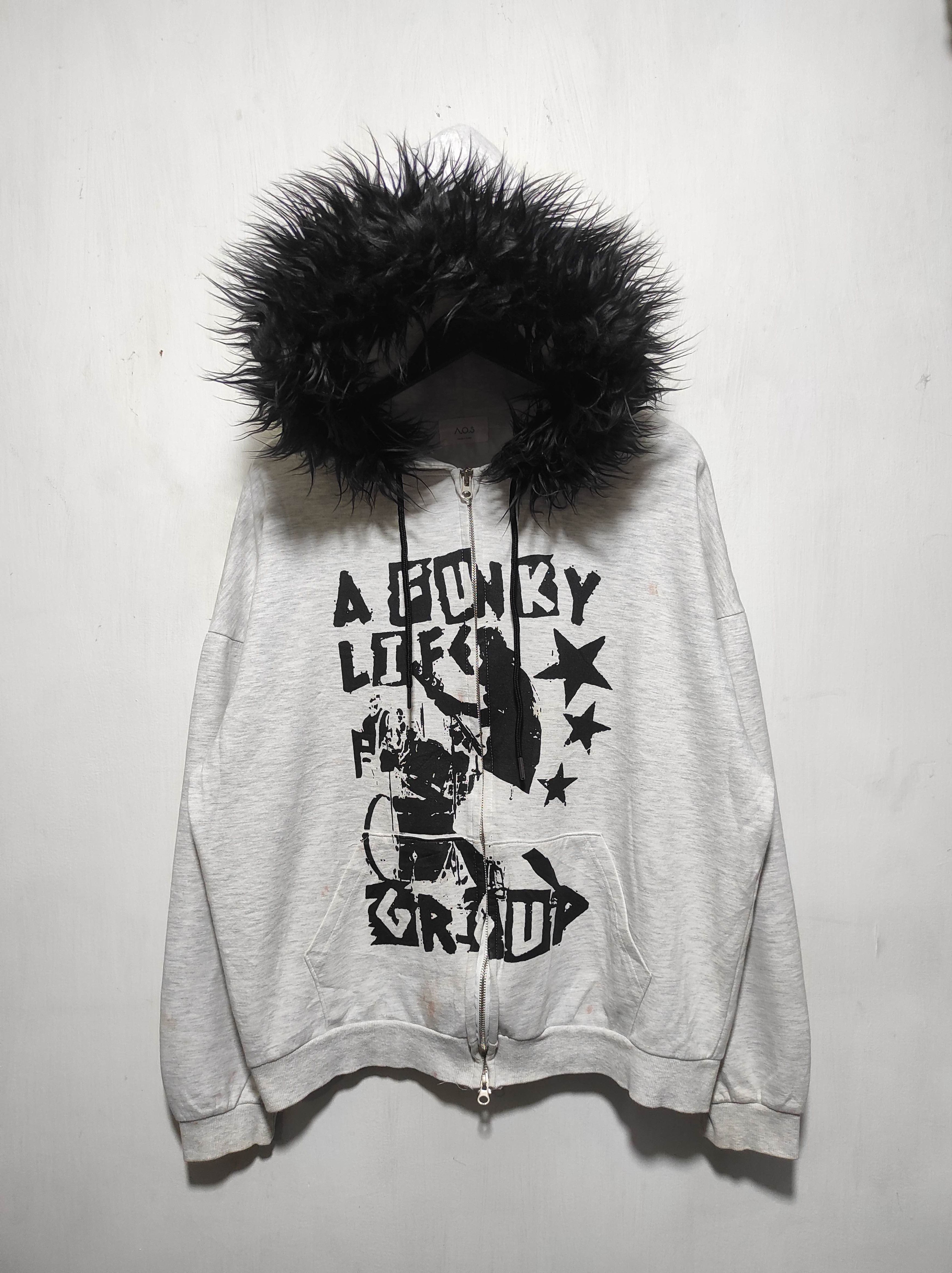 If Six Was Nine A Funky Life Group Double Zip Fur Hoodie i6w9 Lgb Style Size US L / EU 52-54 / 3 - 2 Thumbnail