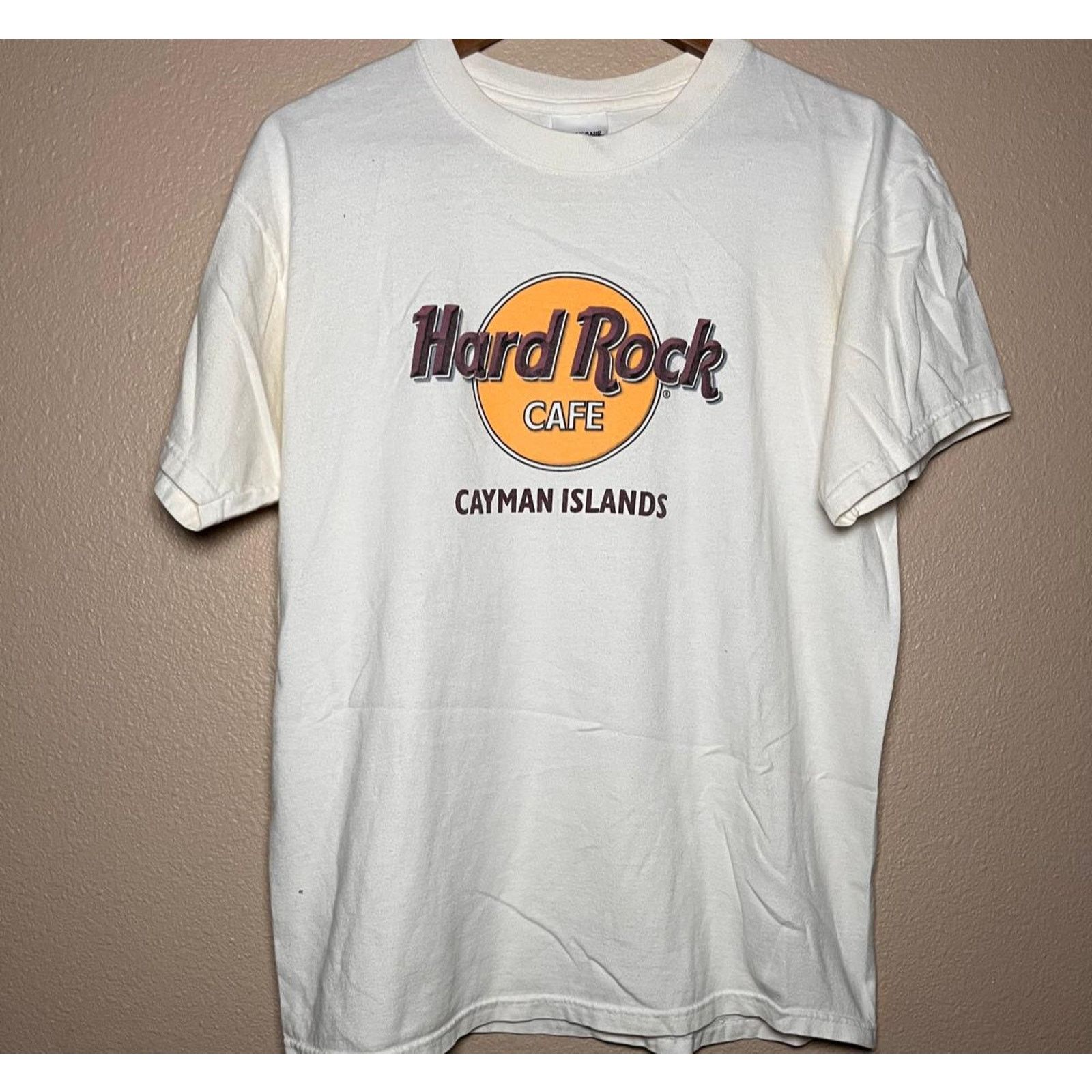 Hard Rock Cafe Hard Rock Café ☀️ “Cayman Islands” Classic Logo Tee – Size L Size US L / EU 52-54 / 3 - 1 Thumbnail