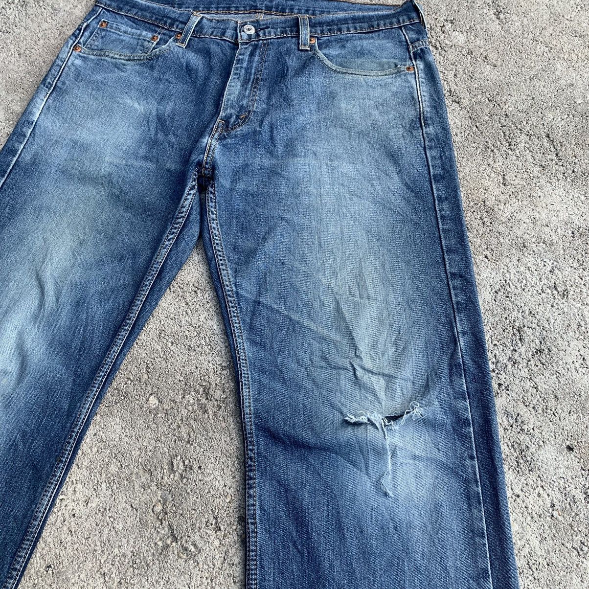 Levi's Levis 569 Distressed Denim Jeans Pants W37 Size US 37 - 6 Thumbnail