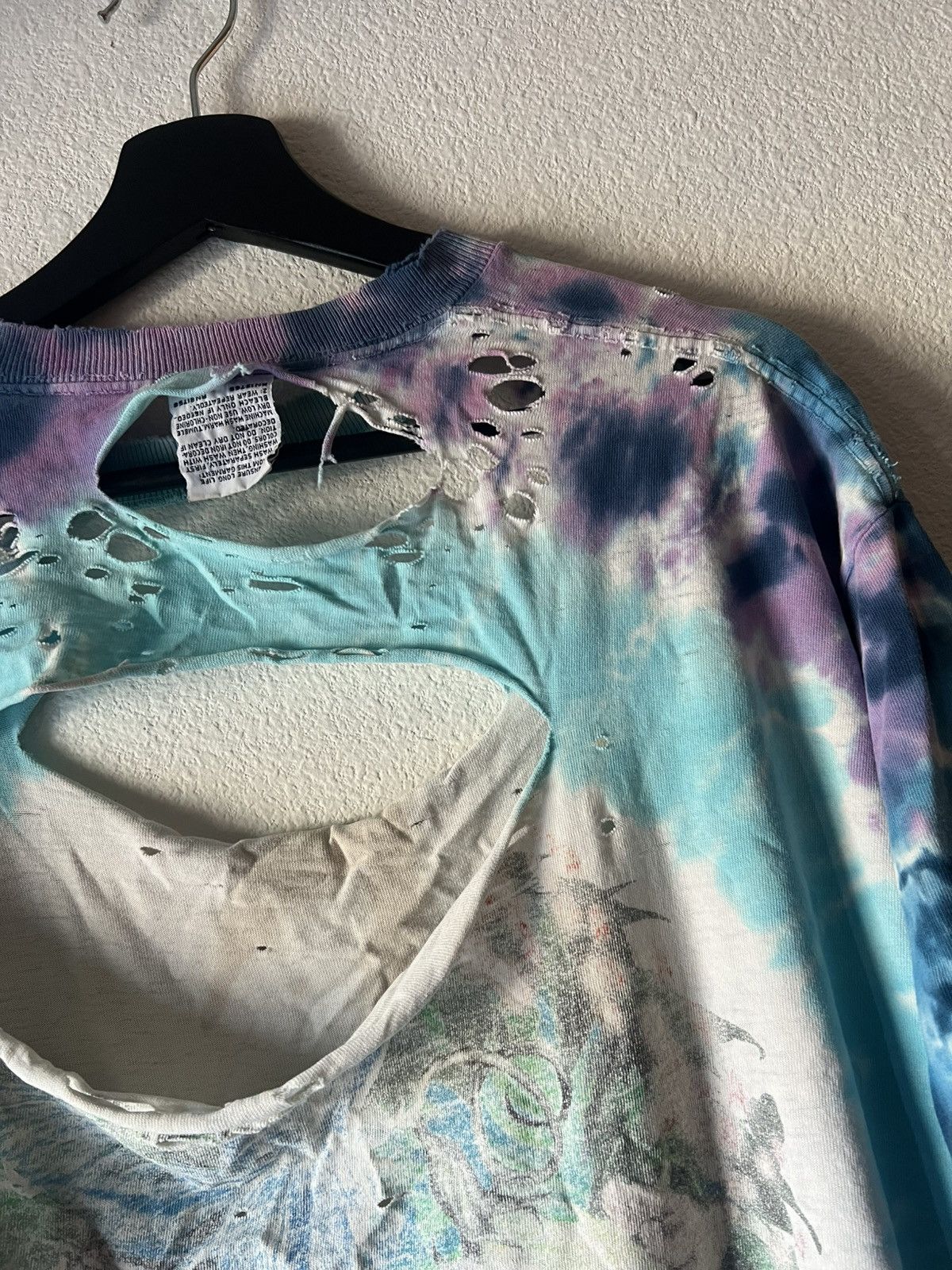 Liquid Blue × Vintage Vintage Thrashed Liquid Blue Fairy T-Shirt Size US L / EU 52-54 / 3 - 5 Thumbnail