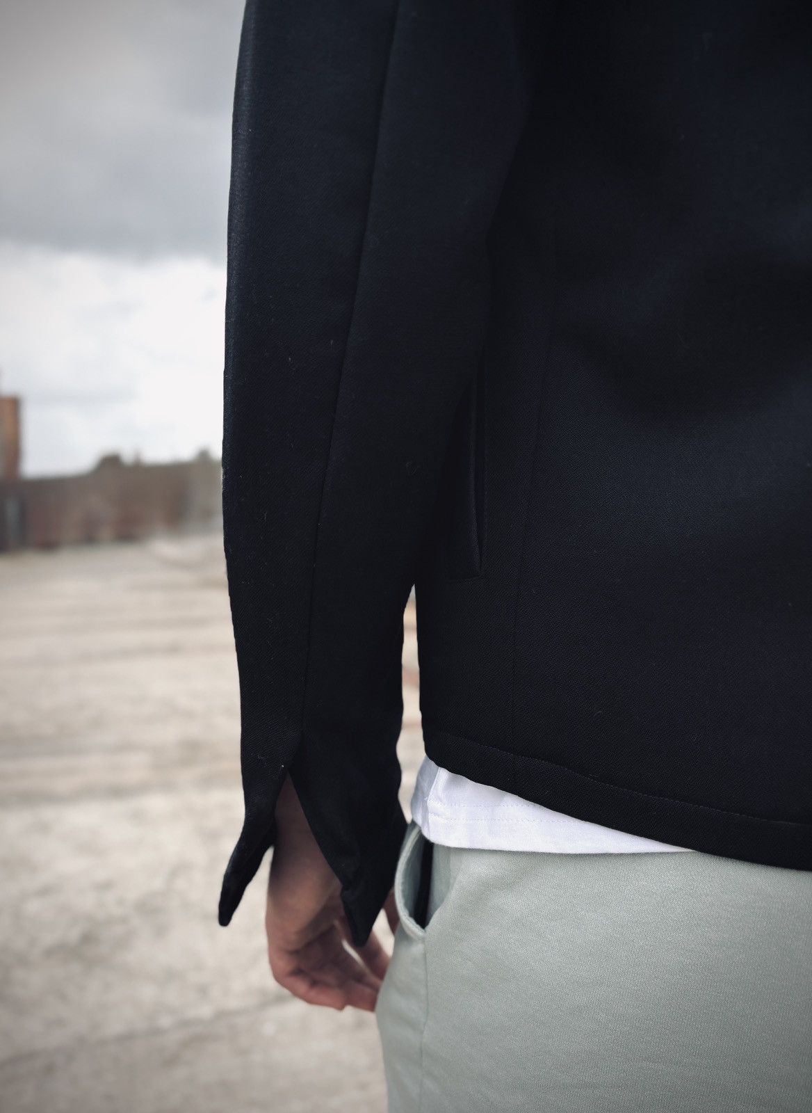 Helmut Lang Helmut Lang ArchiveBlack minimalZip Jacket-Late 90’s/2000’s Size US M / EU 48-50 / 2 - 4 Thumbnail