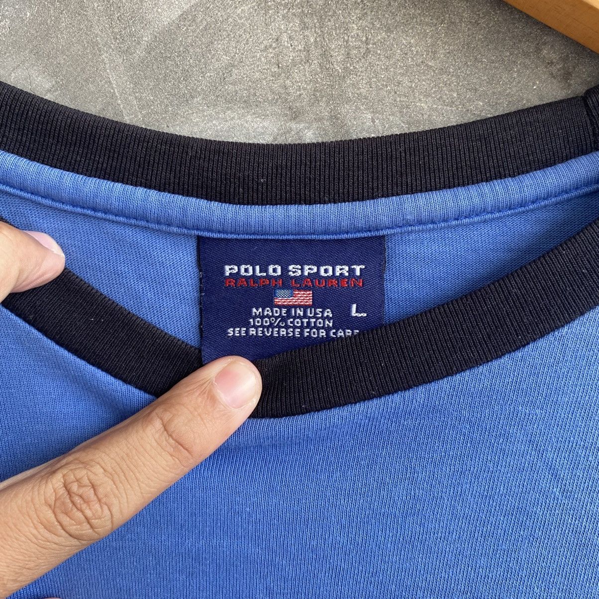 Polo Ralph Lauren Vintage T-shirt Polo Sport RL Size US L / EU 52-54 / 3 - 2 Thumbnail