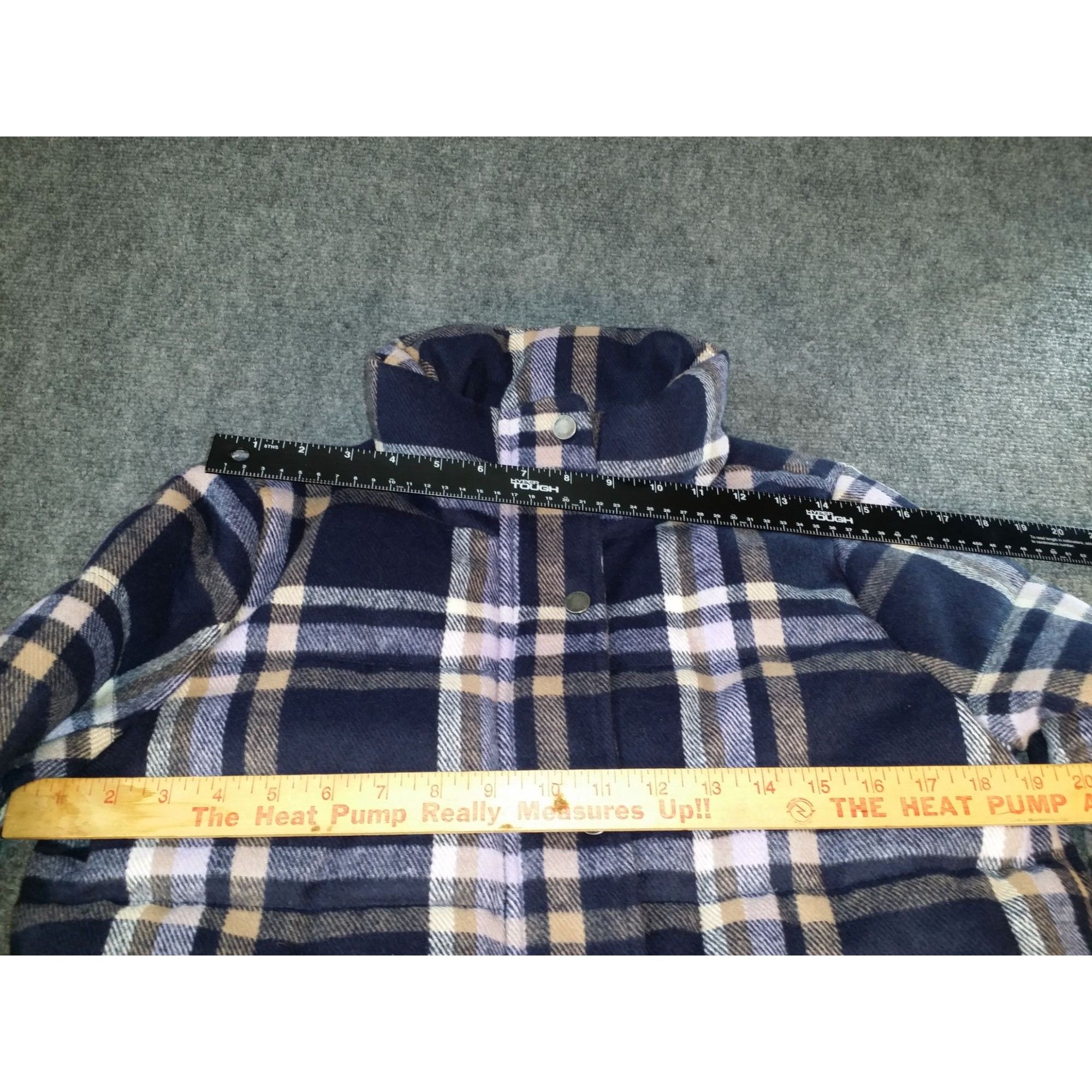 Hollister Hollister Puffer Collection Coat Women Sz S Plaid Button Ful Size S / US 4 / IT 40 - 4 Thumbnail