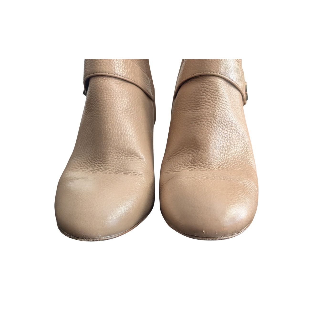 Kate Spade Kate Spade New York nude beige leather ankle boots booties 9 Size US 9 / IT 39 - 3 Thumbnail