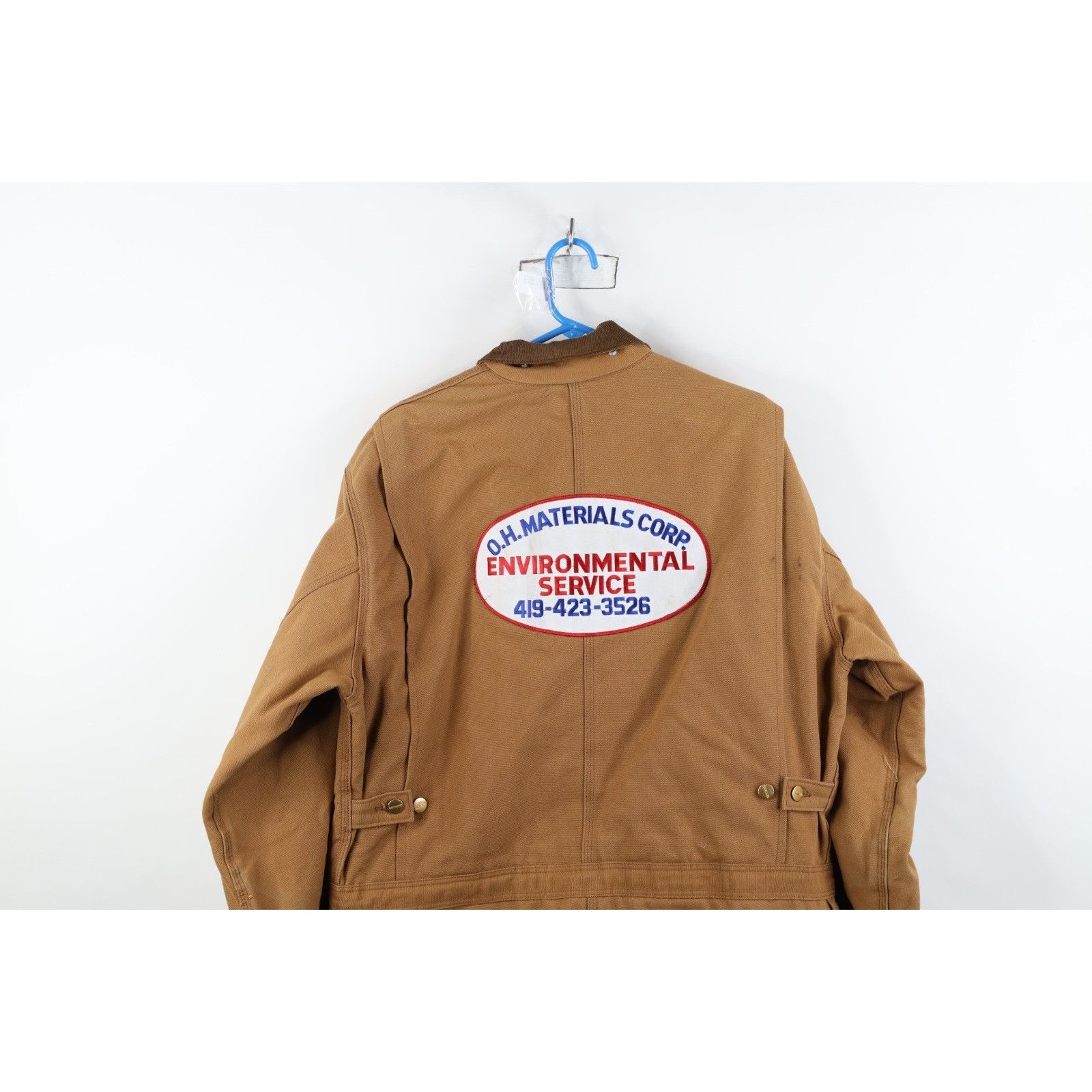 Carhartt Vintage 80s Carhartt Distressed Quilted Canvas Coveralls Size US 44 / EU 60 - 22 Thumbnail