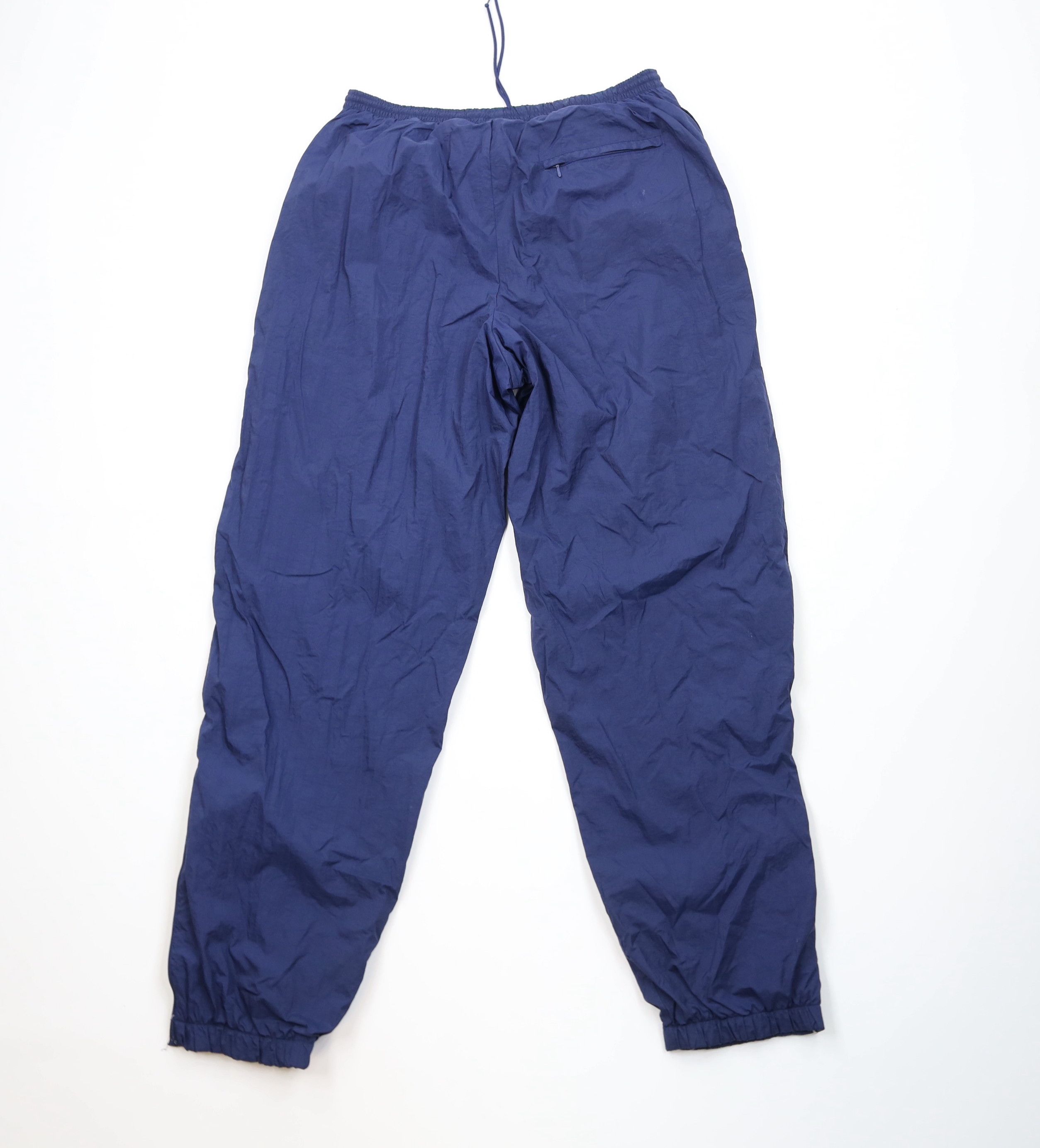 Nike Vintage 90s Nike Swoosh Monochrome Lined Windbreaker Pants Size US 36 / EU 52 - 12 Thumbnail