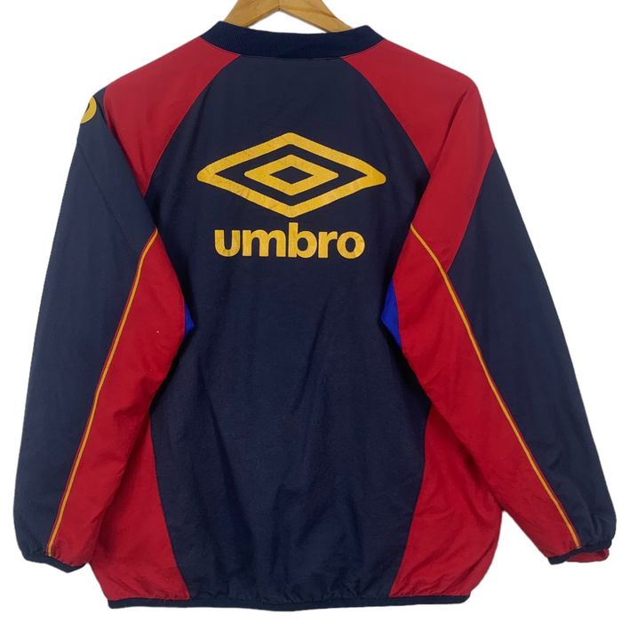 Umbro Vintage 90' UMBRO ENGLAND Football Jersey Long Sleeve Shirt