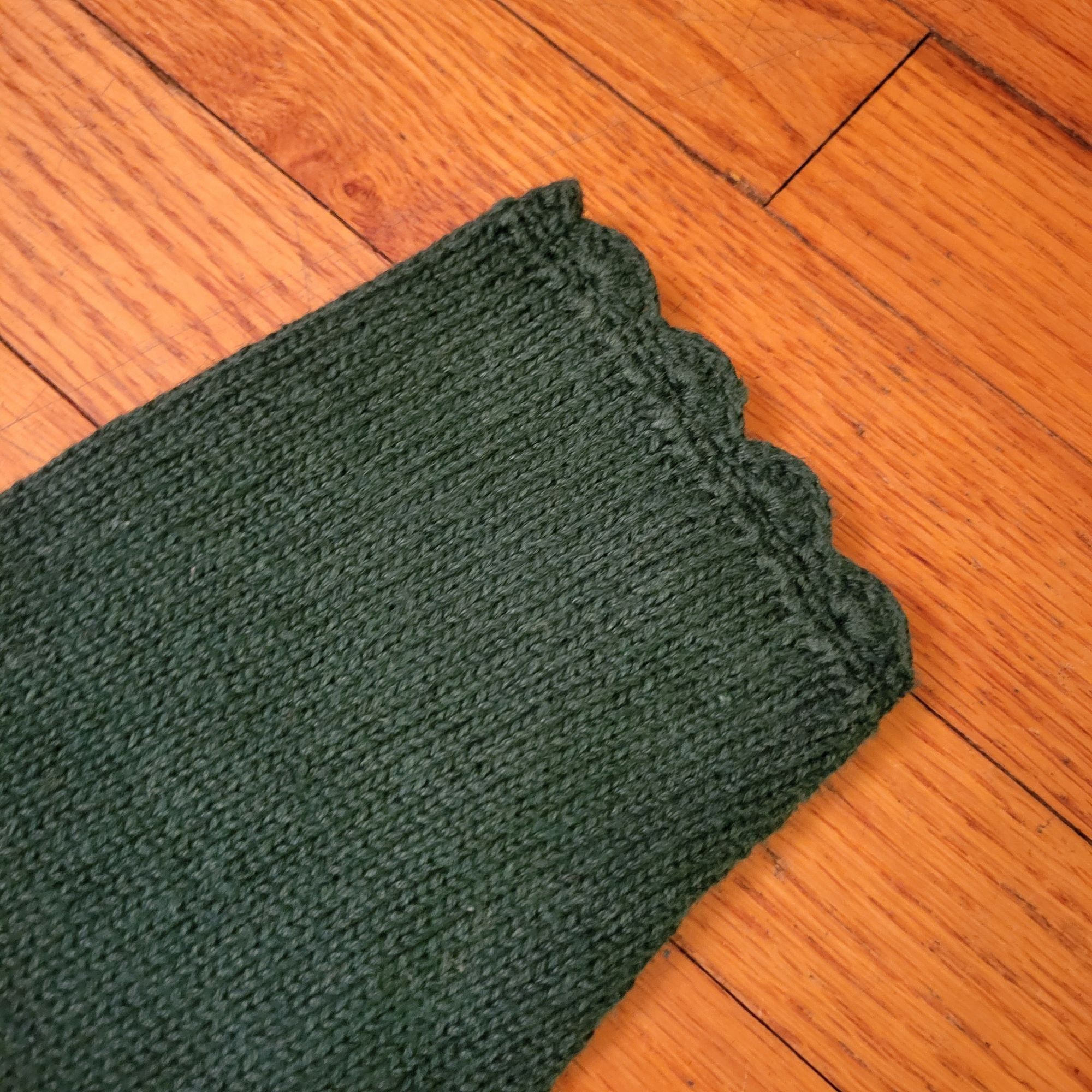 Vintage Vintage Carolina Colours Green Sweater Floral Crochet Patchw Size L / US 10 / IT 46 - 9 Thumbnail
