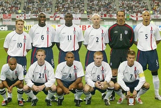 Umbro England 2002 #10 Owen Home Shirt Jersey Soccer Football Size US XL / EU 56 / 4 - 2 Thumbnail