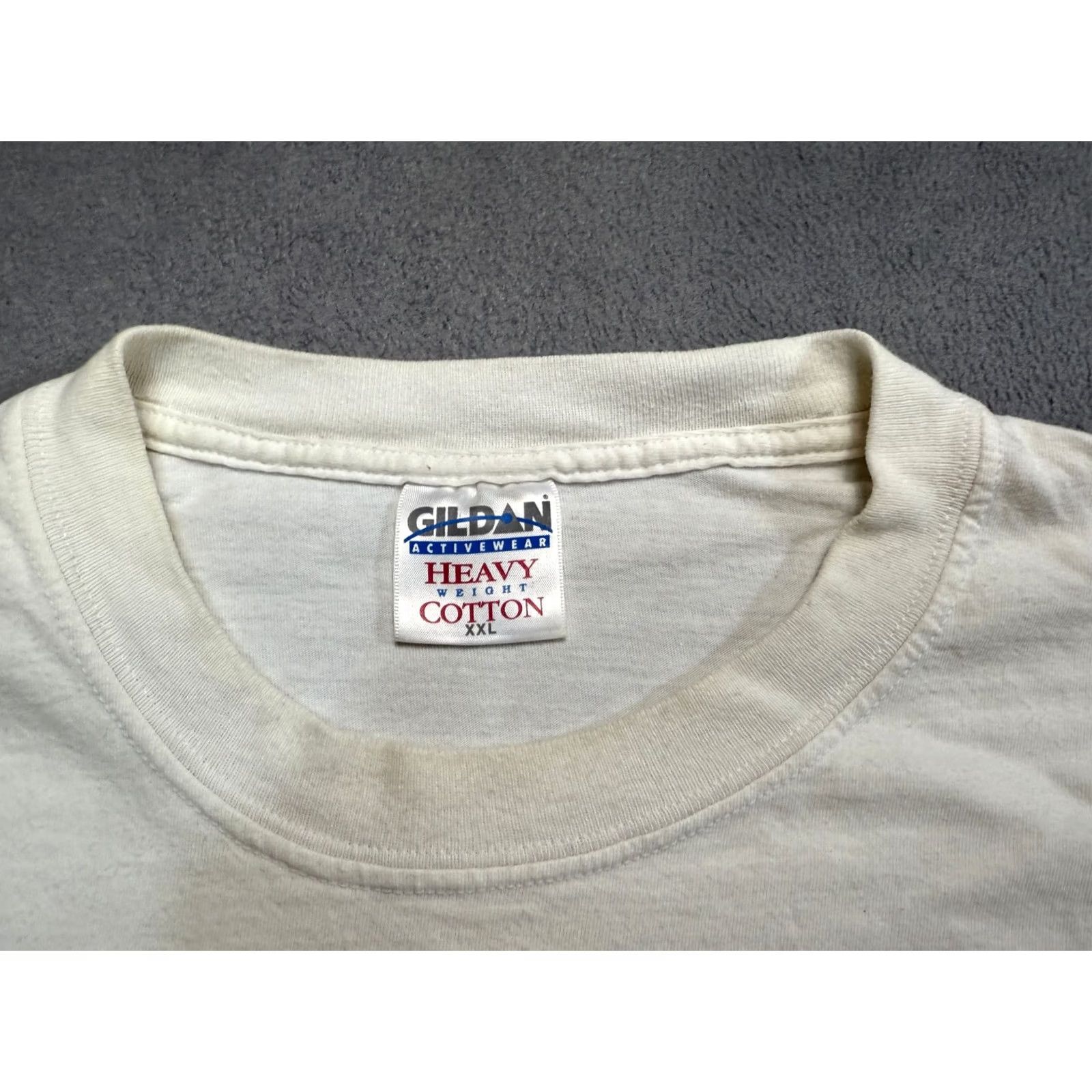 Gildan Vintage World Cup Stockcar racing venray 20001 Mens 2XL White Gildan Shirt T-Shirt Short Sleeve Cars Mexico Size US XXL / EU 58 / 5 - 3 Thumbnail