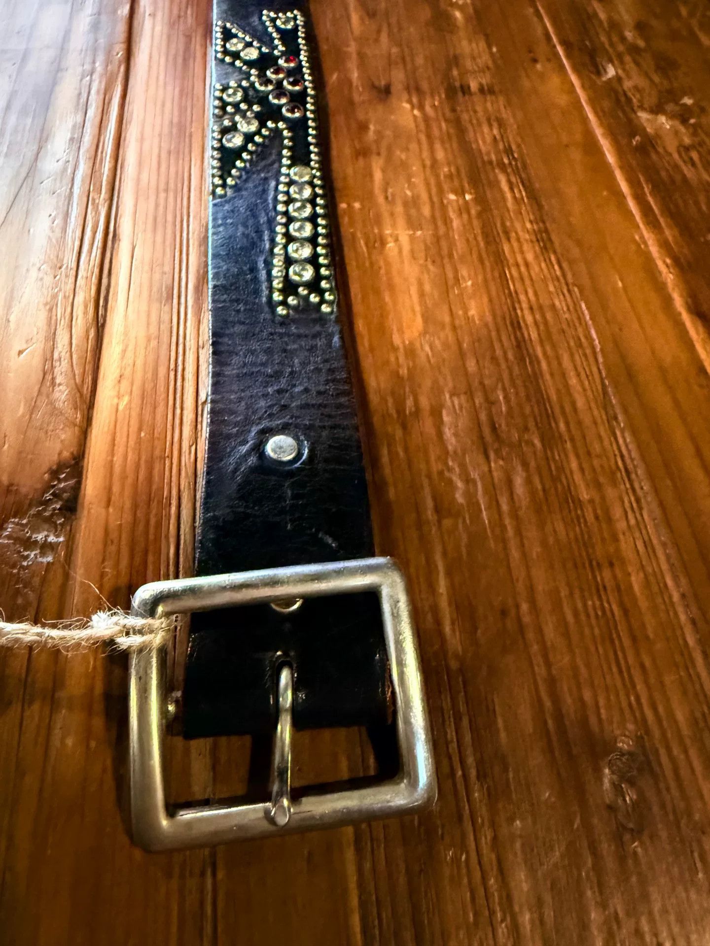 Other HTC Black Leather Belt Size ONE SIZE - 1 Thumbnail