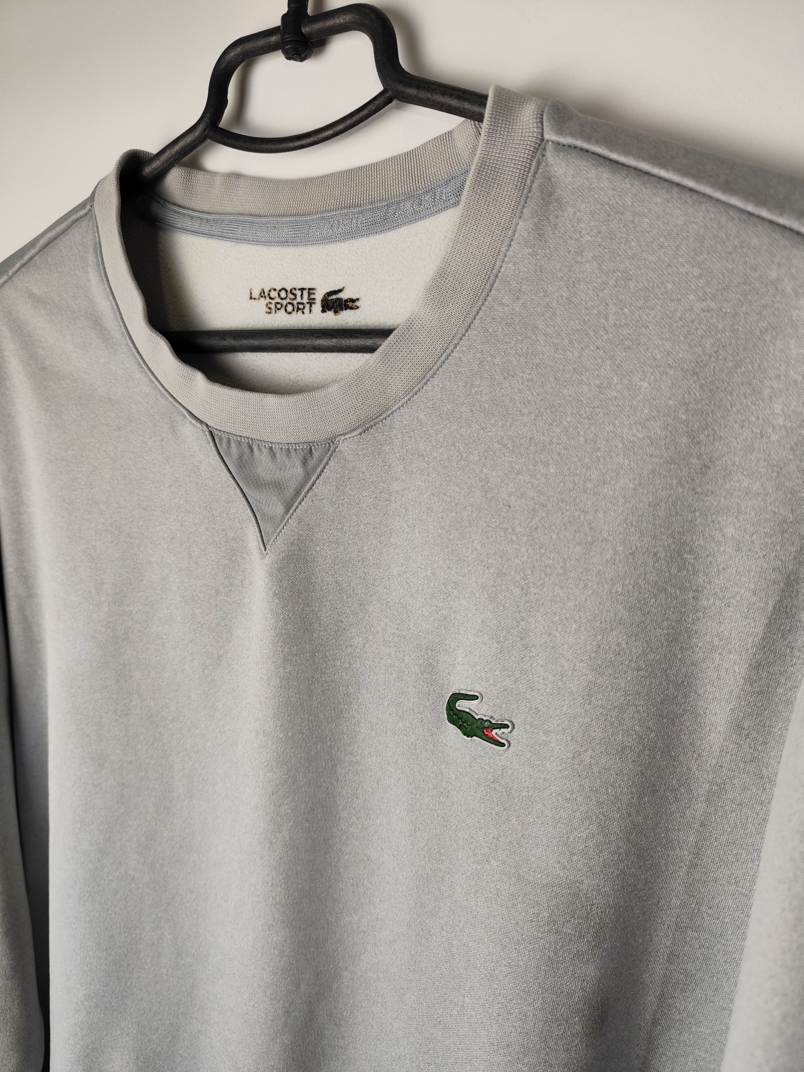 Lacoste Vintage streetwear y2k luxury Lacoste Crewneck Sweatshirt Size US XL / EU 56 / 4 - 3 Thumbnail