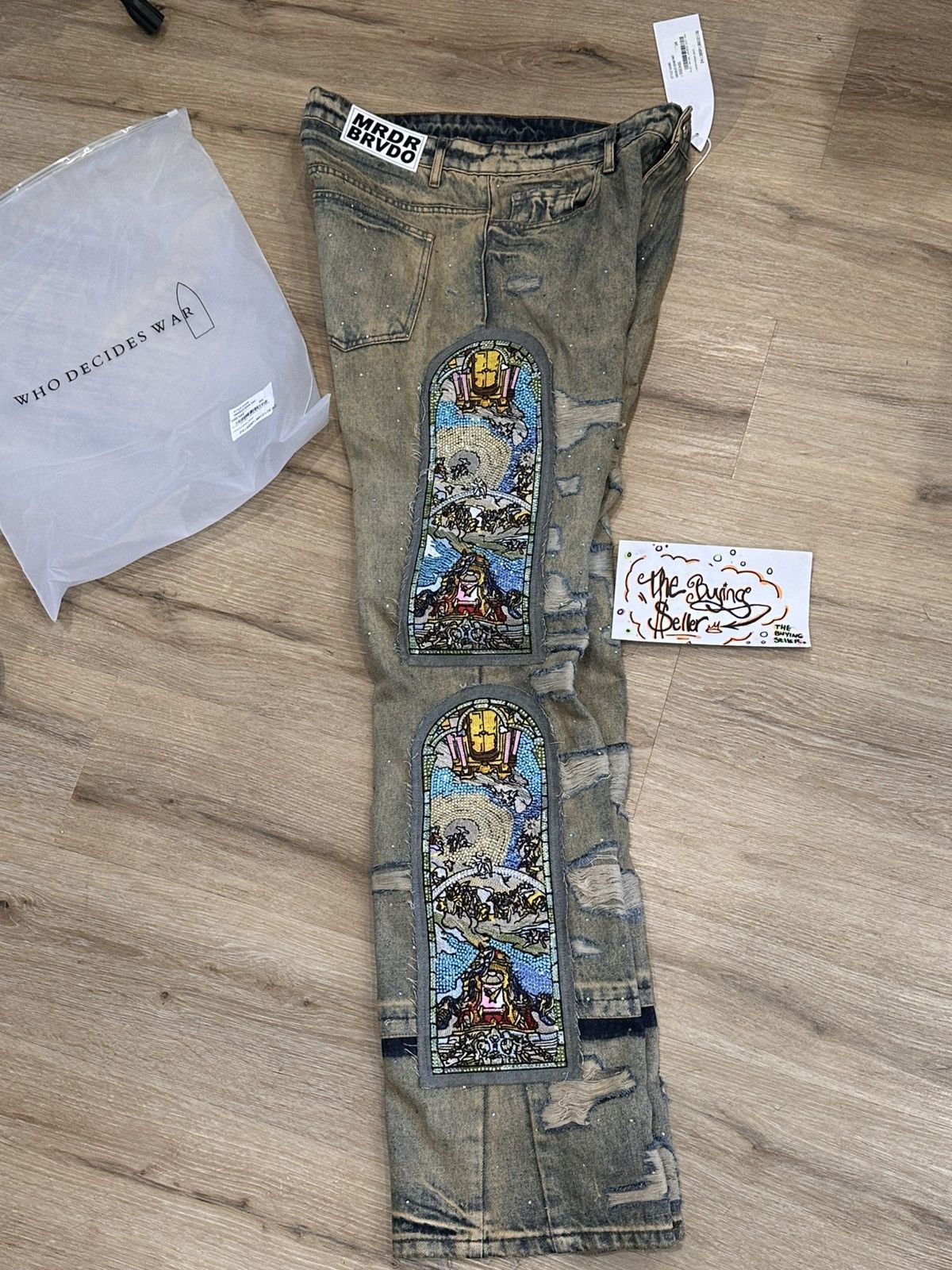 Who Decides War Who Decides War Crystal Denim Size US 34 / EU 50 - 7 Thumbnail