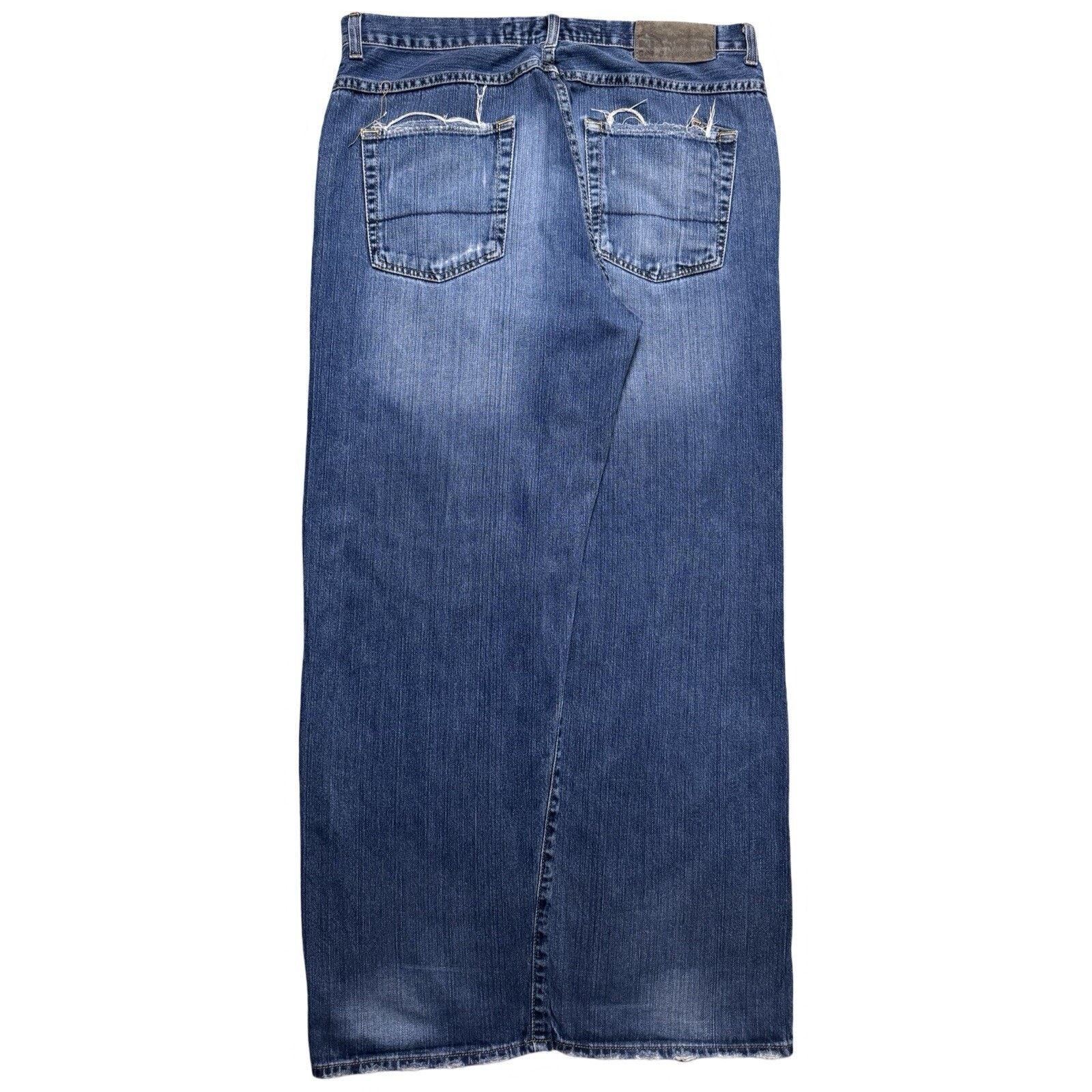 Nautica Vintage Y2K Nautica Mid Wash Loose Fit Jeans Skater 34 X 30 Size US 34 / EU 50 - 1 Thumbnail