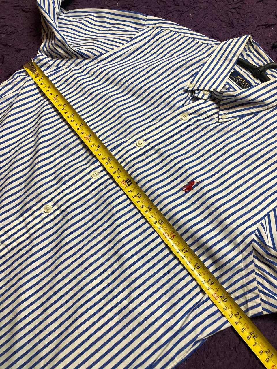 Polo Ralph Lauren Vintage Polo Ralph Lauren Striped Shirt Size M Size US M / EU 48-50 / 2 - 10 Thumbnail