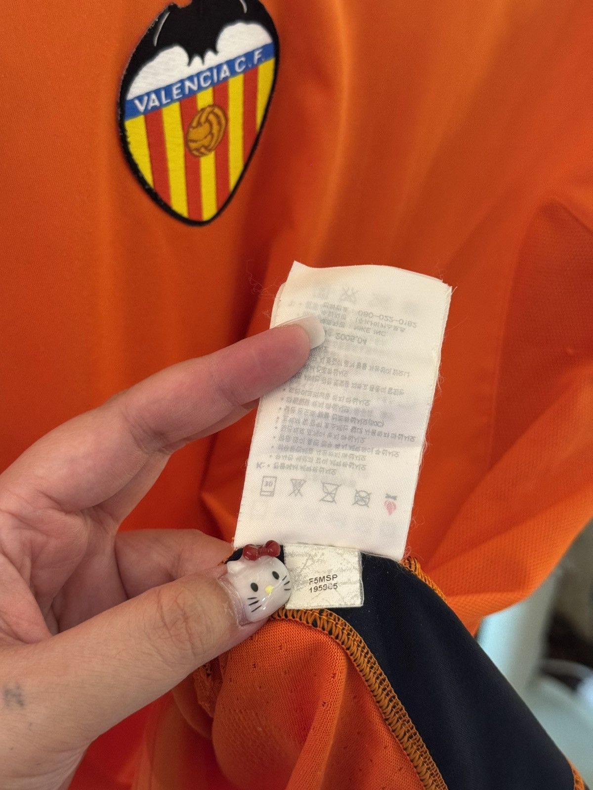 Nike Vintage Valencia CF 2005-06 Nike Total 90 Training Jersey Size US M / EU 48-50 / 2 - 8 Thumbnail