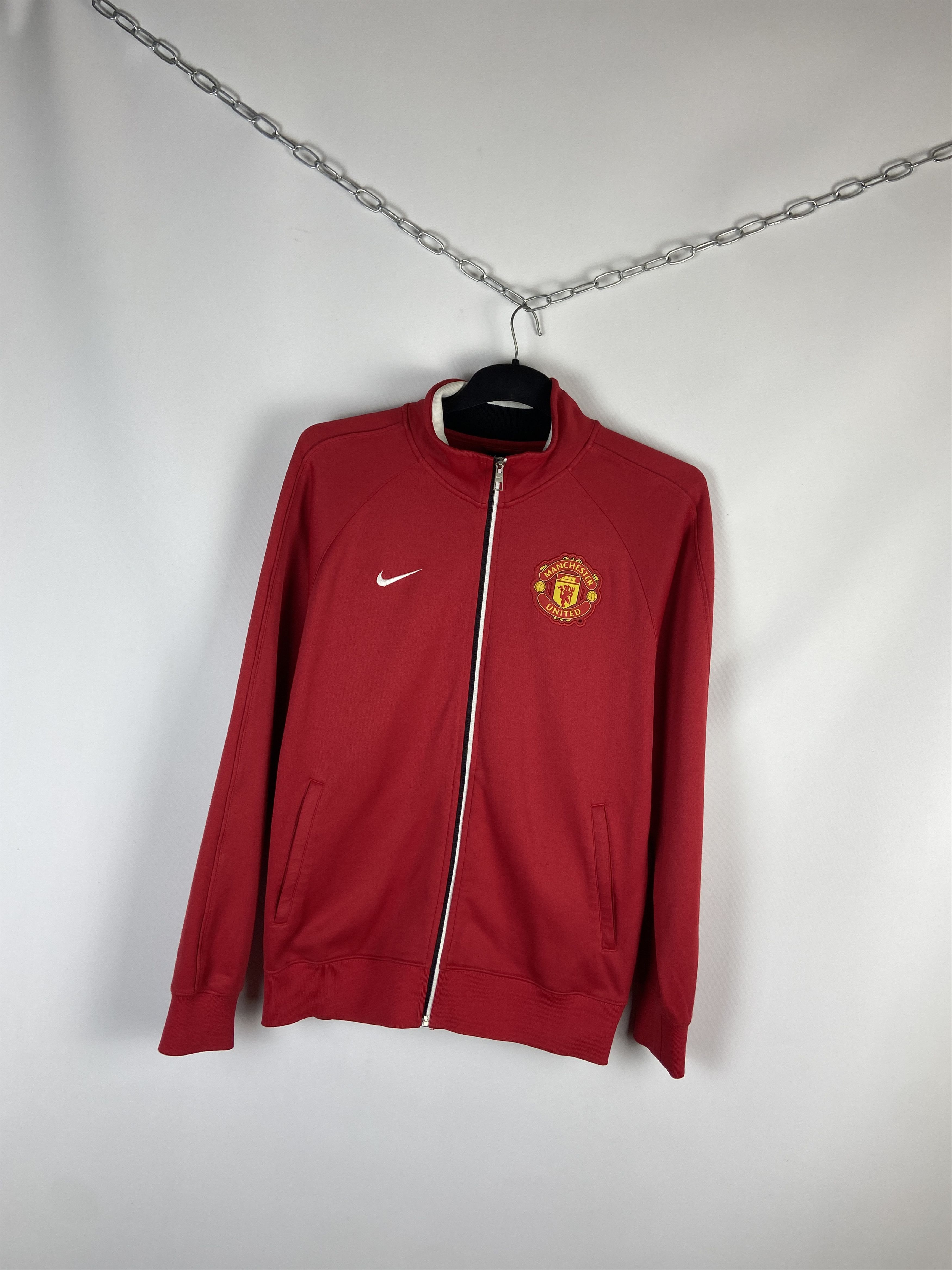 Nike Nike Manchester United Jacket Training Soccer Top Full Zip Size US M / EU 48-50 / 2 - 2 Thumbnail