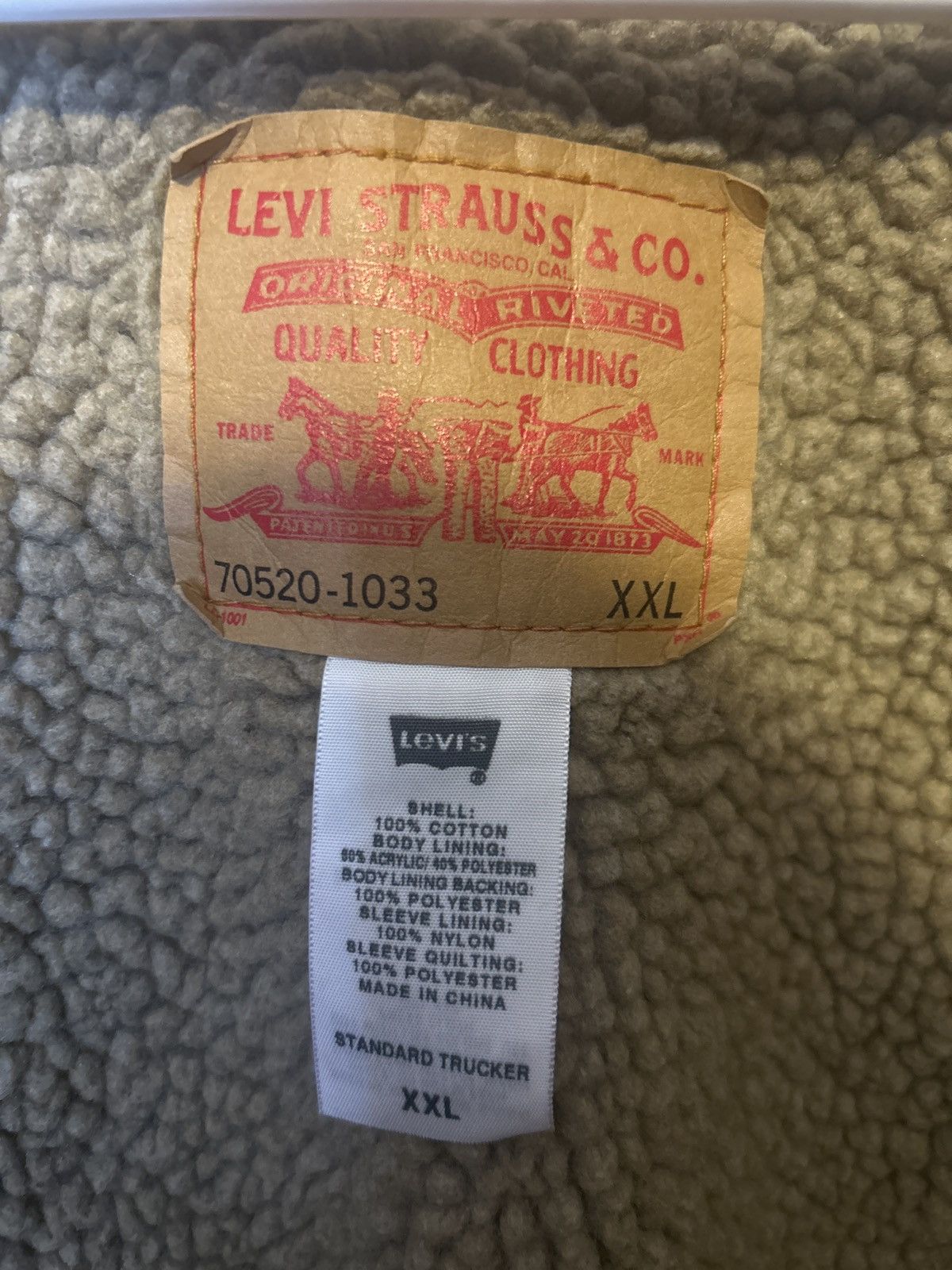 Levi's Levis Trucker Work Jacket Size US XXL / EU 58 / 5 - 8 Thumbnail