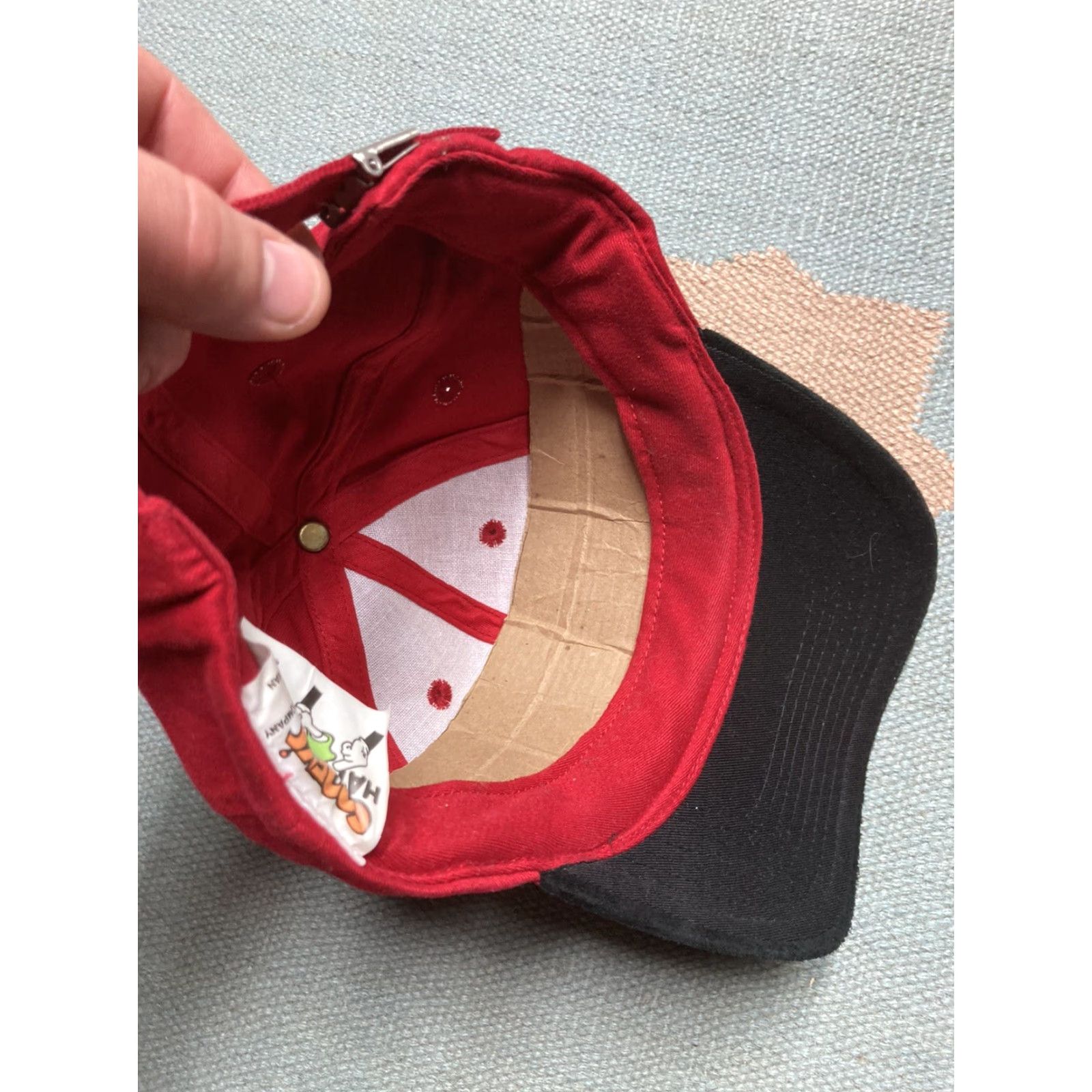 Disney Vintage Mickey Mouse Disney Cartoon Red Adjustable Strapback Hat User: Vintage Mickey Mouse Disney Cartoon Red Adjustable Strapback Hat Size ONE SIZE - 7 Thumbnail