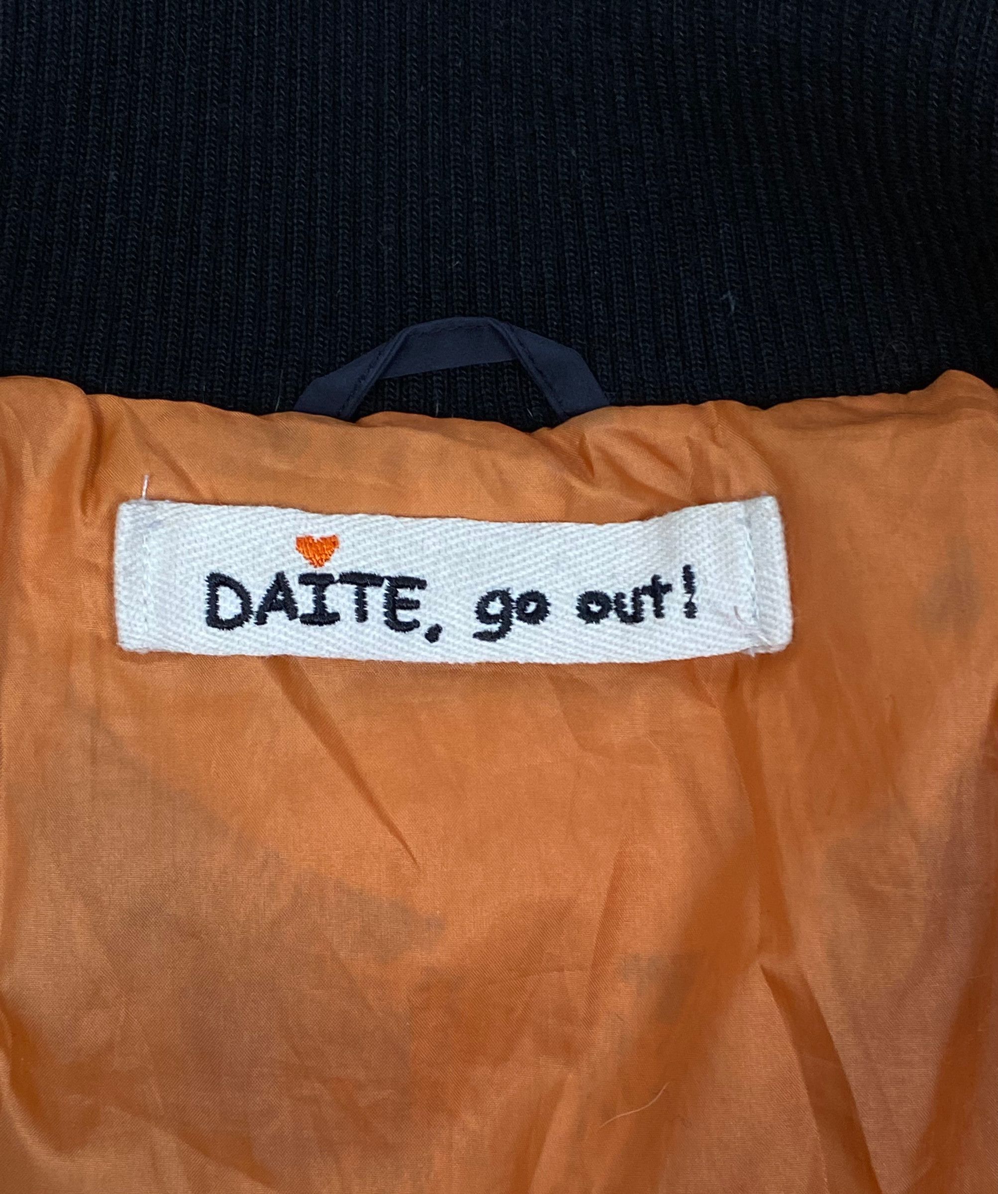 Designer DAITE Y2K ZIPERS Down Jacket bomber size 14 Size L / US 10 / IT 46 - 6 Thumbnail