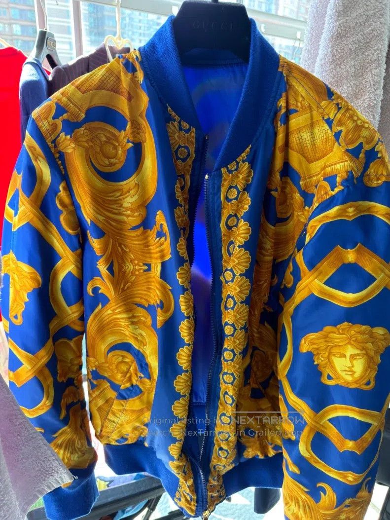 Versace Versace Men wear jackets on both sides Size US XXL / EU 58 / 5 - 3 Thumbnail