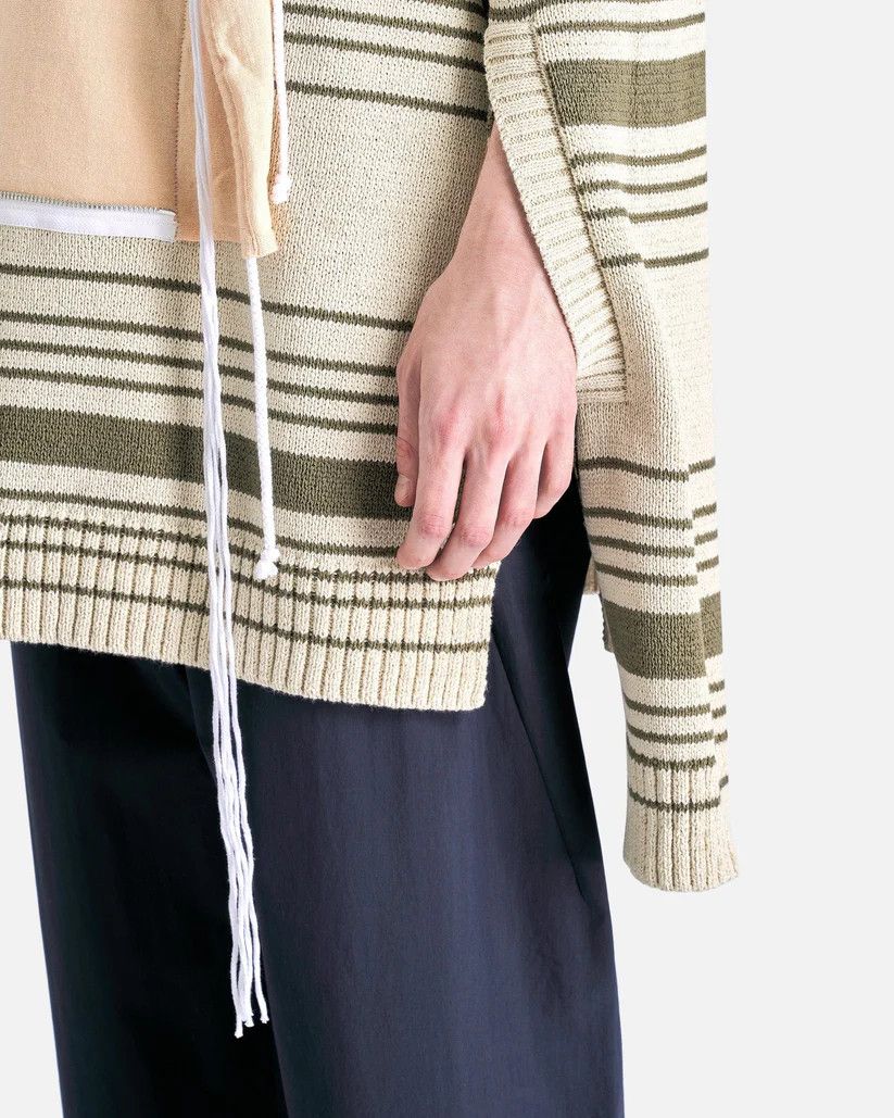 Craig Green o1s1v1r1oon0925 Zip Pocket Stripe Jumper in Multicolor Size US L / EU 52-54 / 3 - 7 Thumbnail
