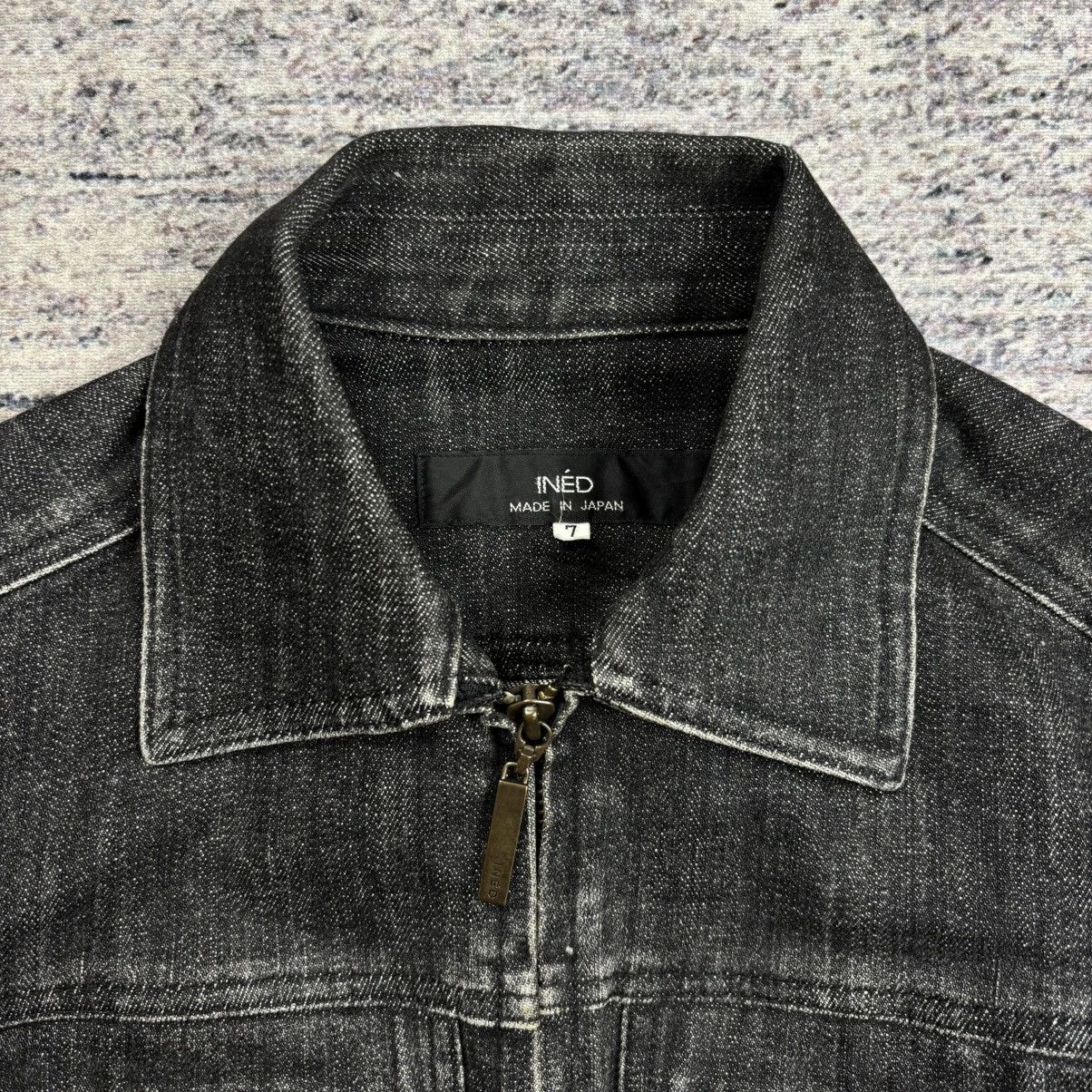 Tornado Mart 2000s Ined Homme - Vkei Style Rider Denim Jacket Size US M / EU 48-50 / 2 - 7 Thumbnail