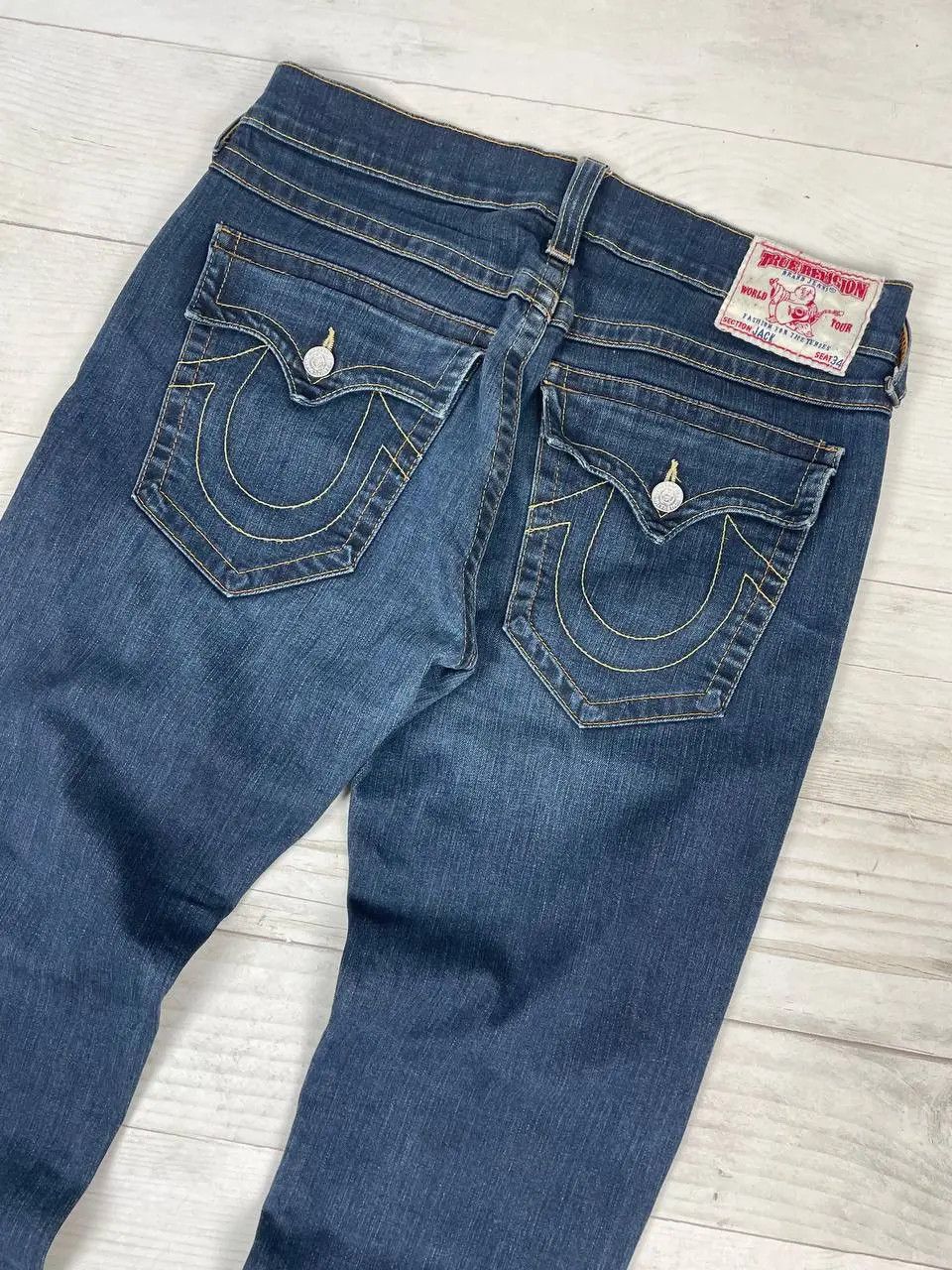 True Religion Vintage True Religion Jack Denim Jeans Baggy Y2K Japan Size US 34 / EU 50 - 14 Thumbnail