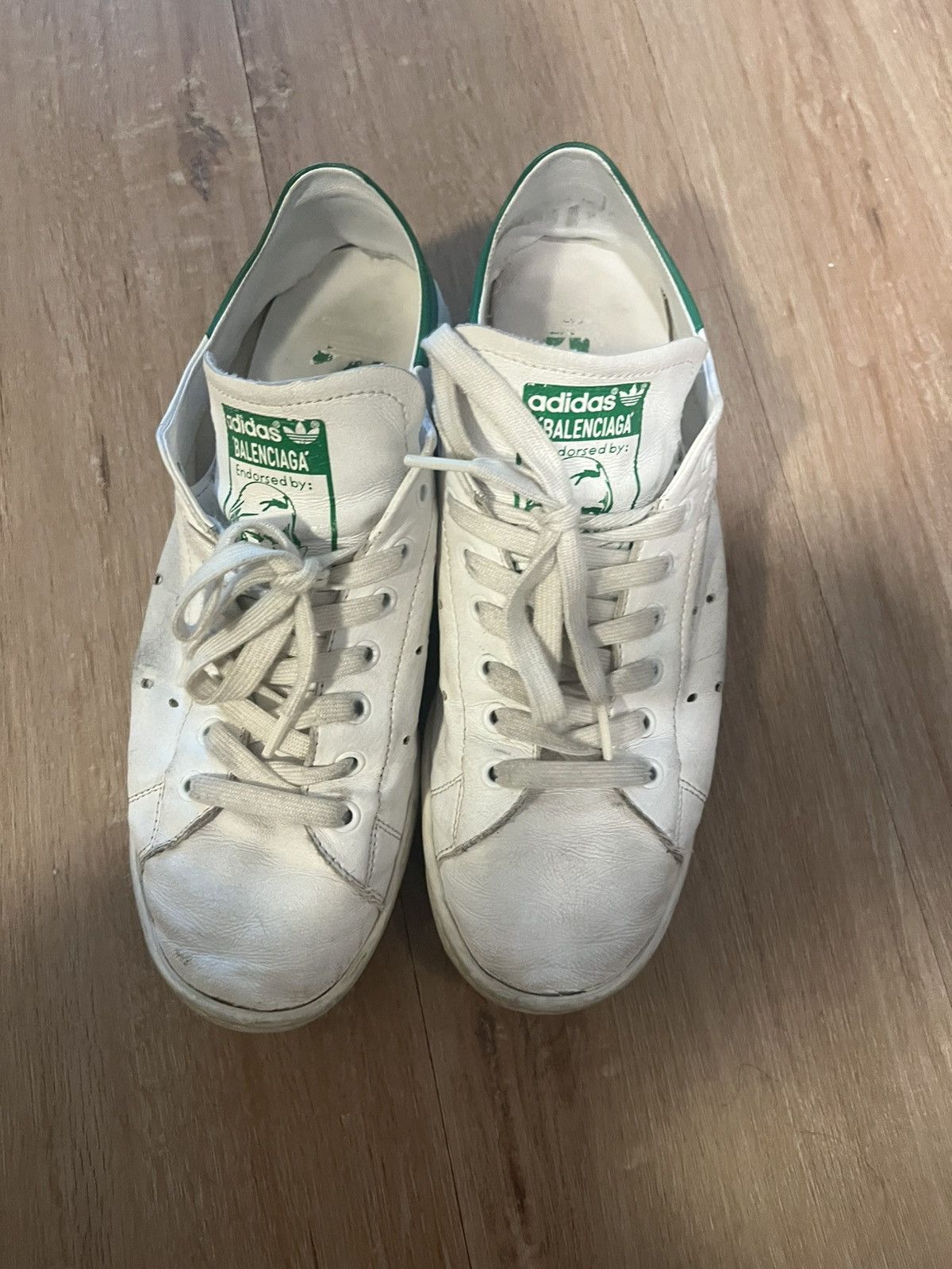 Adidas × Balenciaga Balenciaga Adidas Stan Smith Size US 9 / EU 42 - 6 Thumbnail