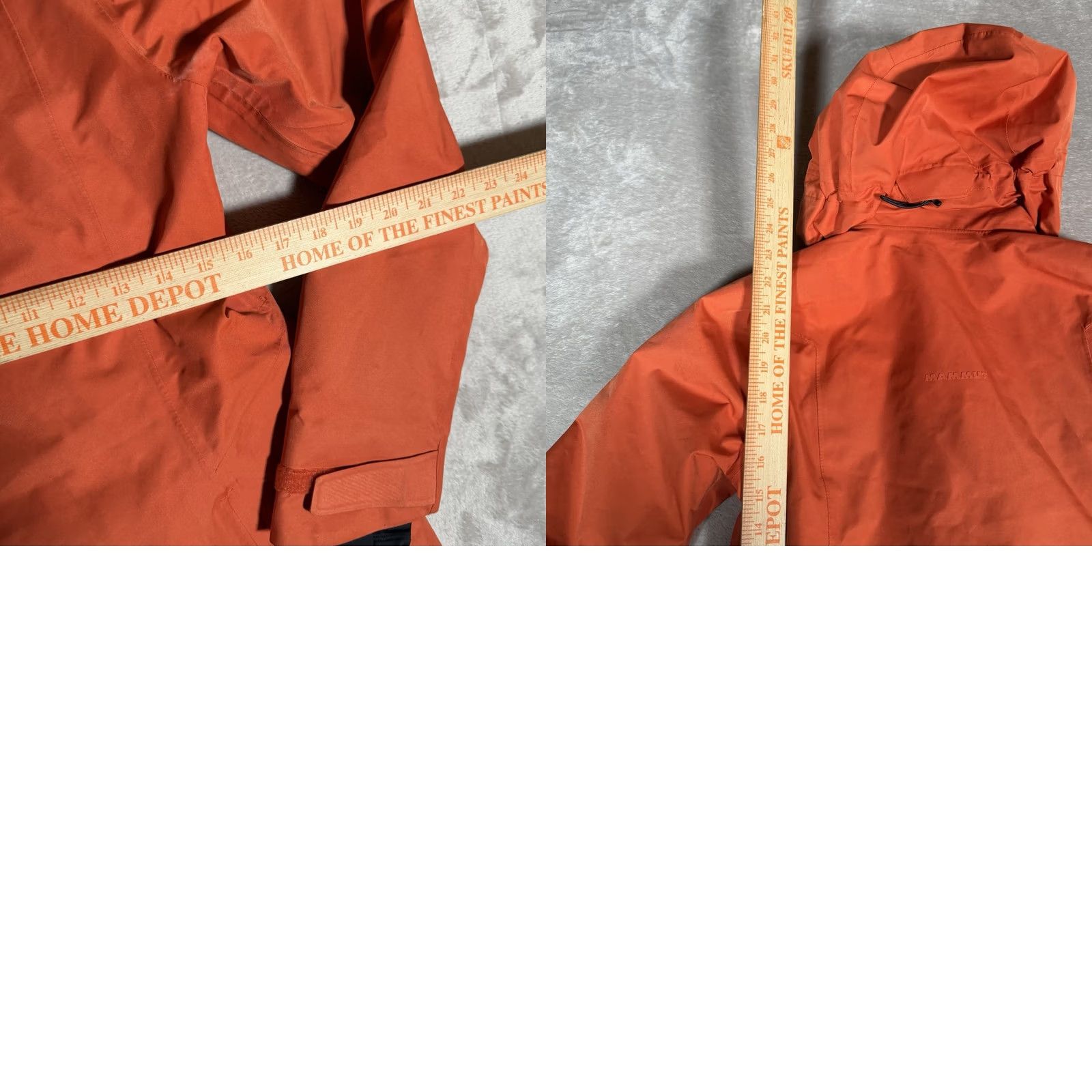 Mammut Mammut Jacket Mens Small Orange Hooded Full Zip GORE-TEX Waterproof Ski Hiking Activewear Size US S / EU 44-46 / 1 - 8 Thumbnail