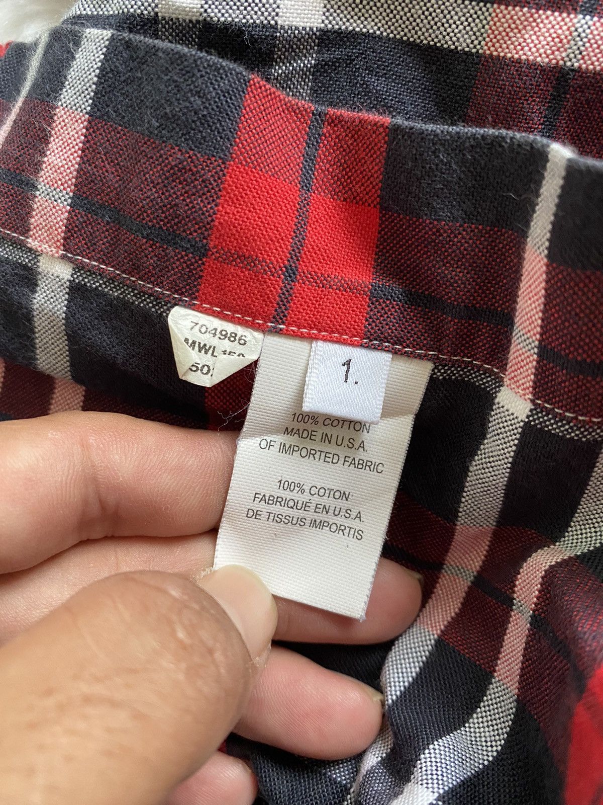 Thom Browne Thom Browne Checker Plaids Size US S / EU 44-46 / 1 - 6 Thumbnail