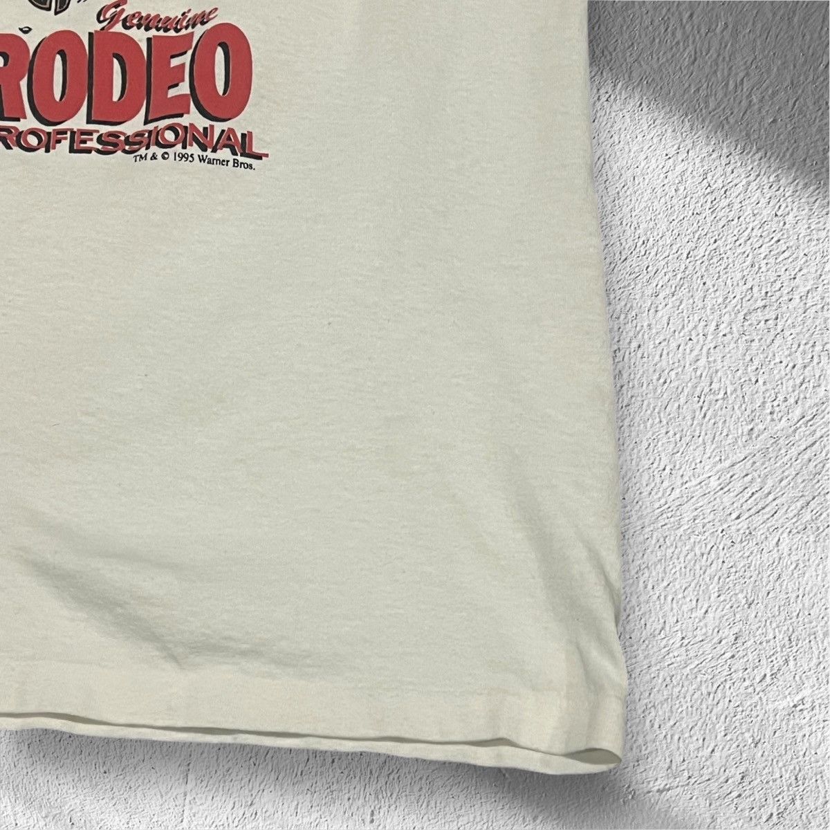 Other Vintage 90s Tasmanian Devil “Taz” Rodeo Looney Tunes T‑Shirt Size US L / EU 52-54 / 3 - 4 Thumbnail