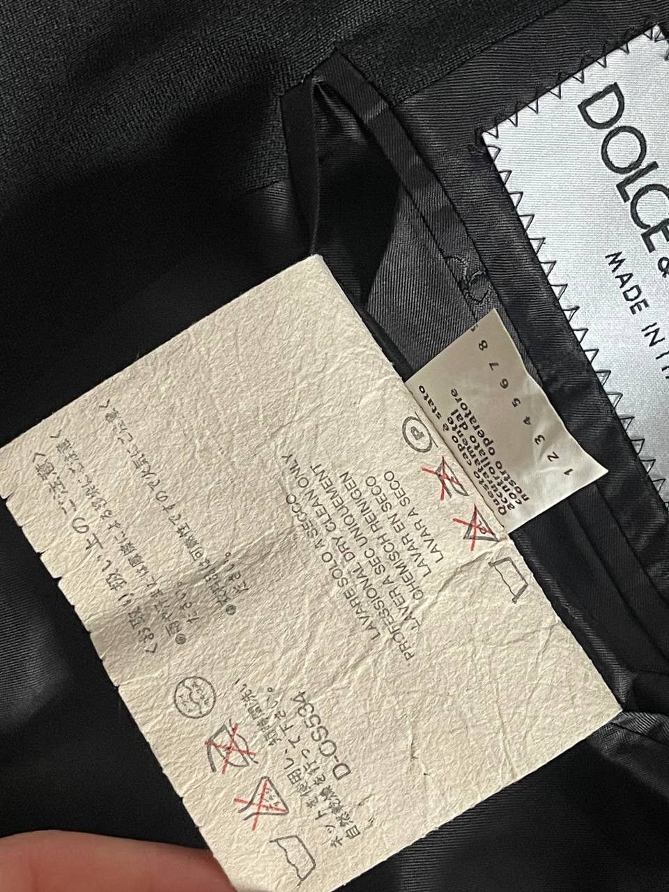 Dolce & Gabbana DOLCE & GABBANA Jacket Coat Blazer Luxury Size 54R - 12 Thumbnail