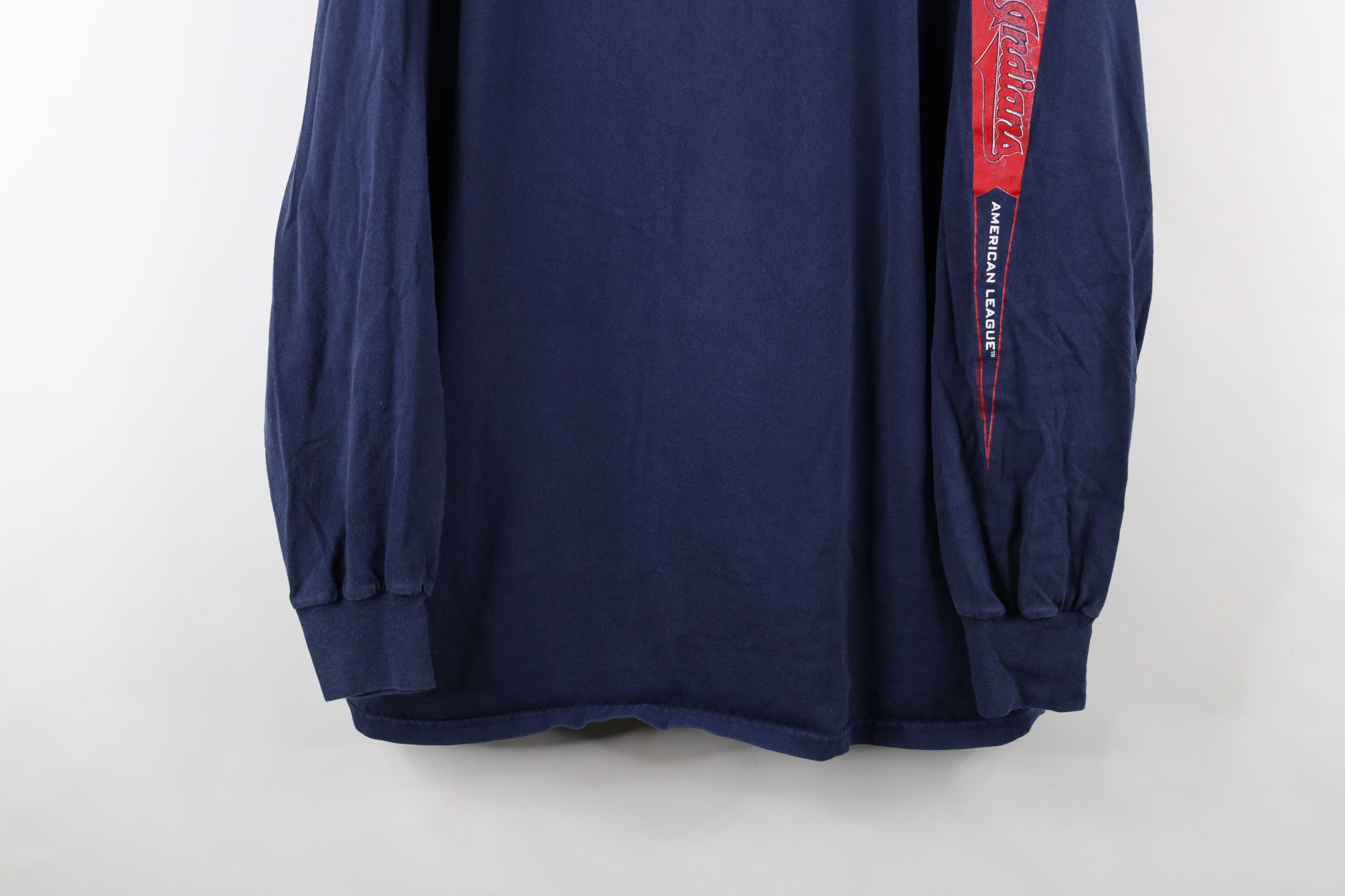 Vintage Vintage Y2K 2007 Cleveland Indians Long Sleeve T-Shirt Size US XXL / EU 58 / 5 - 3 Thumbnail