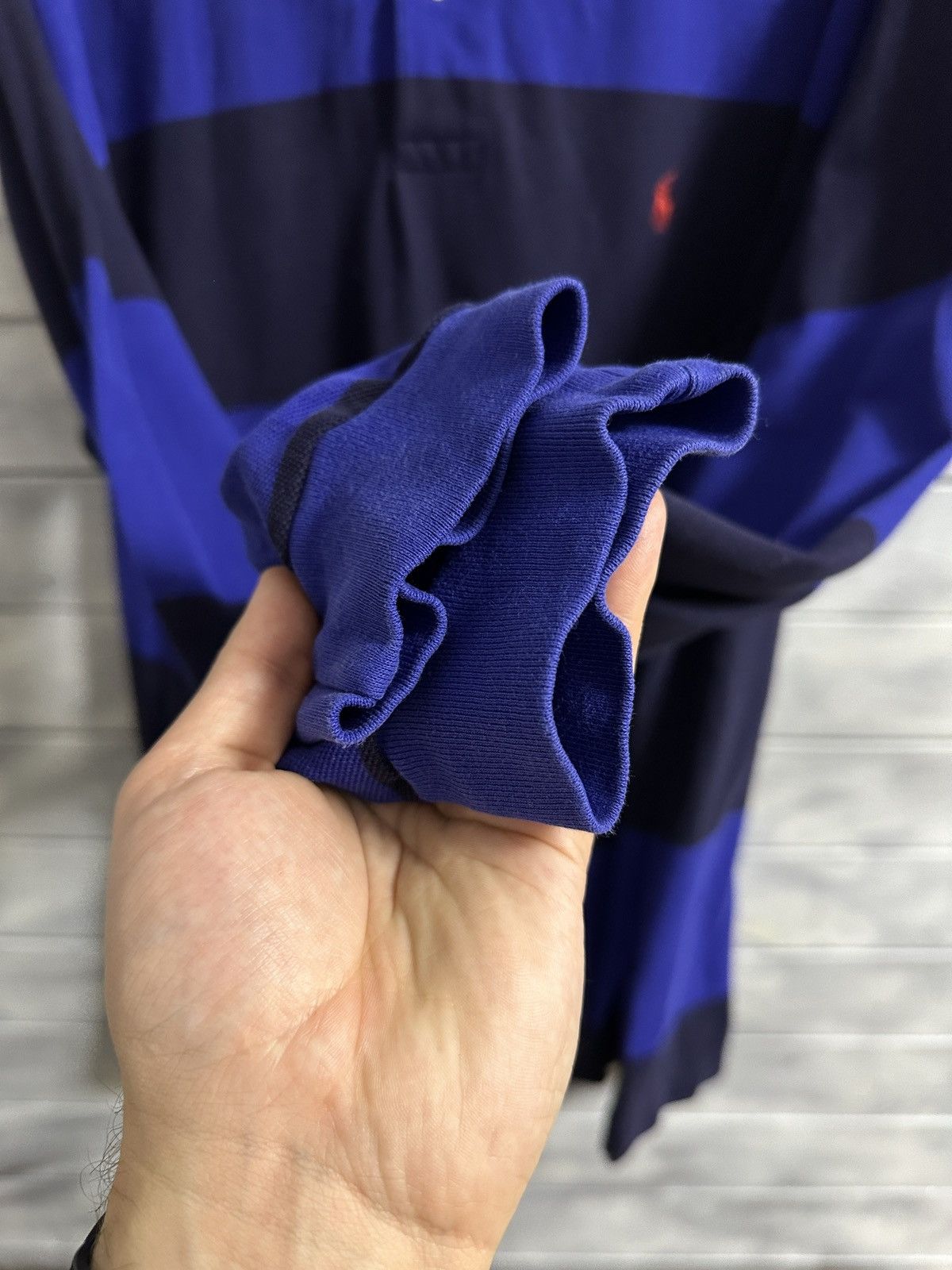 Polo Ralph Lauren Rare Vintage Polo Ralph Lauren Long-Sleeve Luxury Small logo Size US XL / EU 56 / 4 - 4 Thumbnail