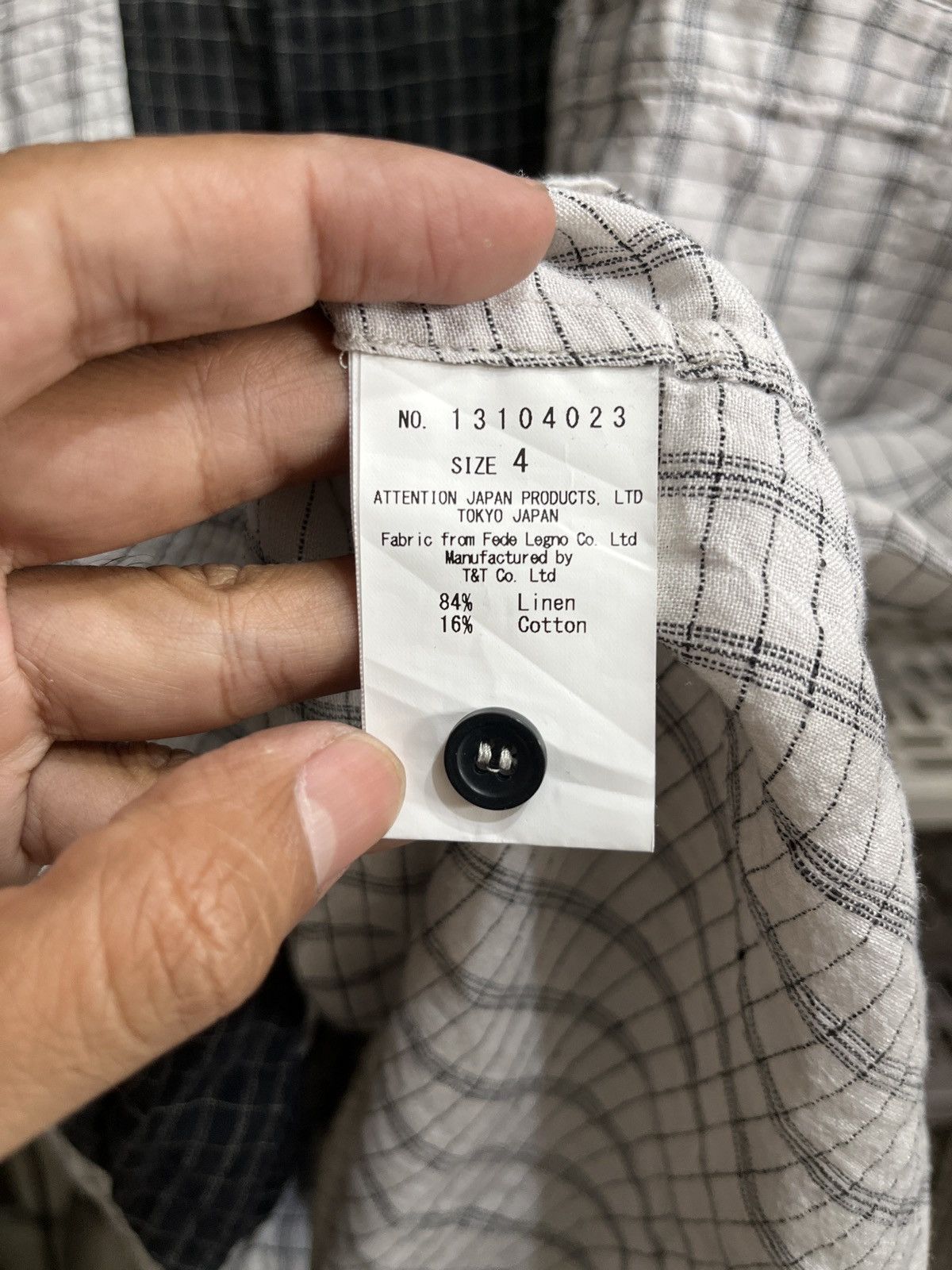 Vlas Blomme Vlas Blomme Japanese Shirt Size US XL / EU 56 / 4 - 7 Thumbnail