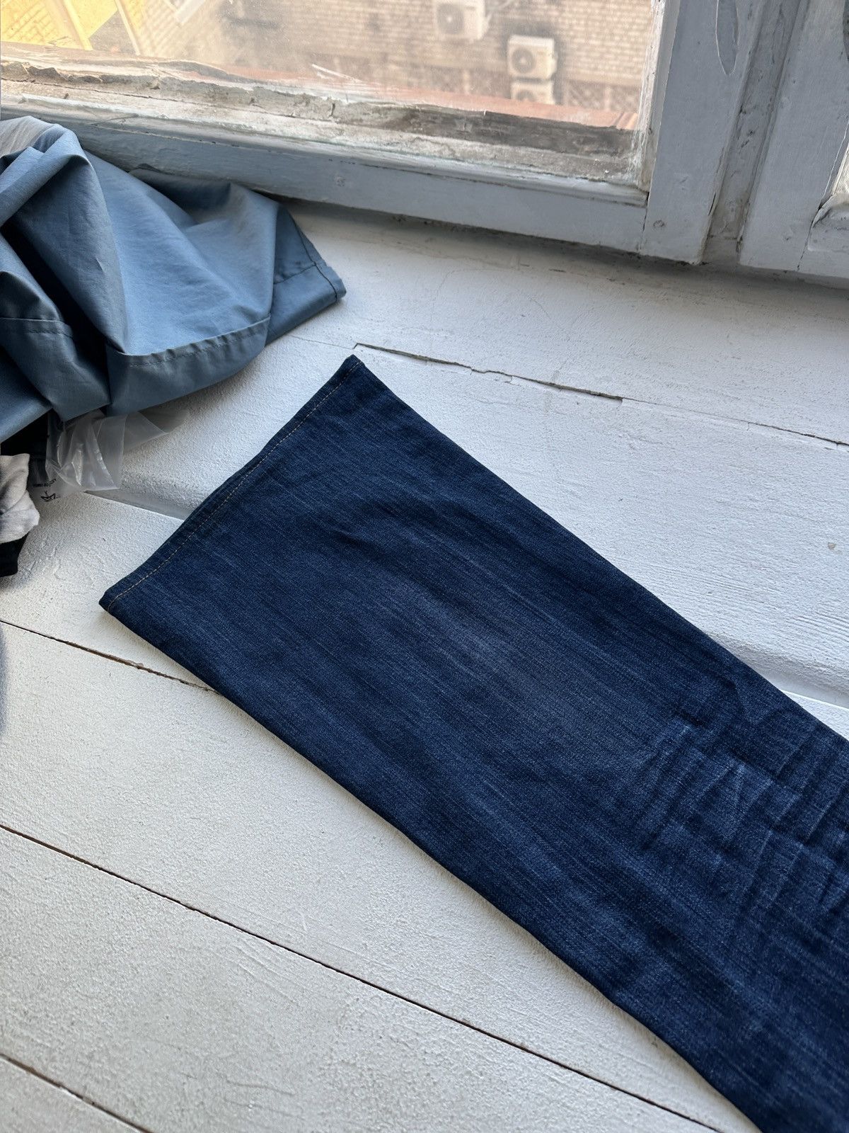 Guess FLARED 🚨00S GUESS WITH LOGO WOMEN BOOTCUT JEANS DARK BLUE Size 30" / US 8 / IT 44 - 9 Thumbnail