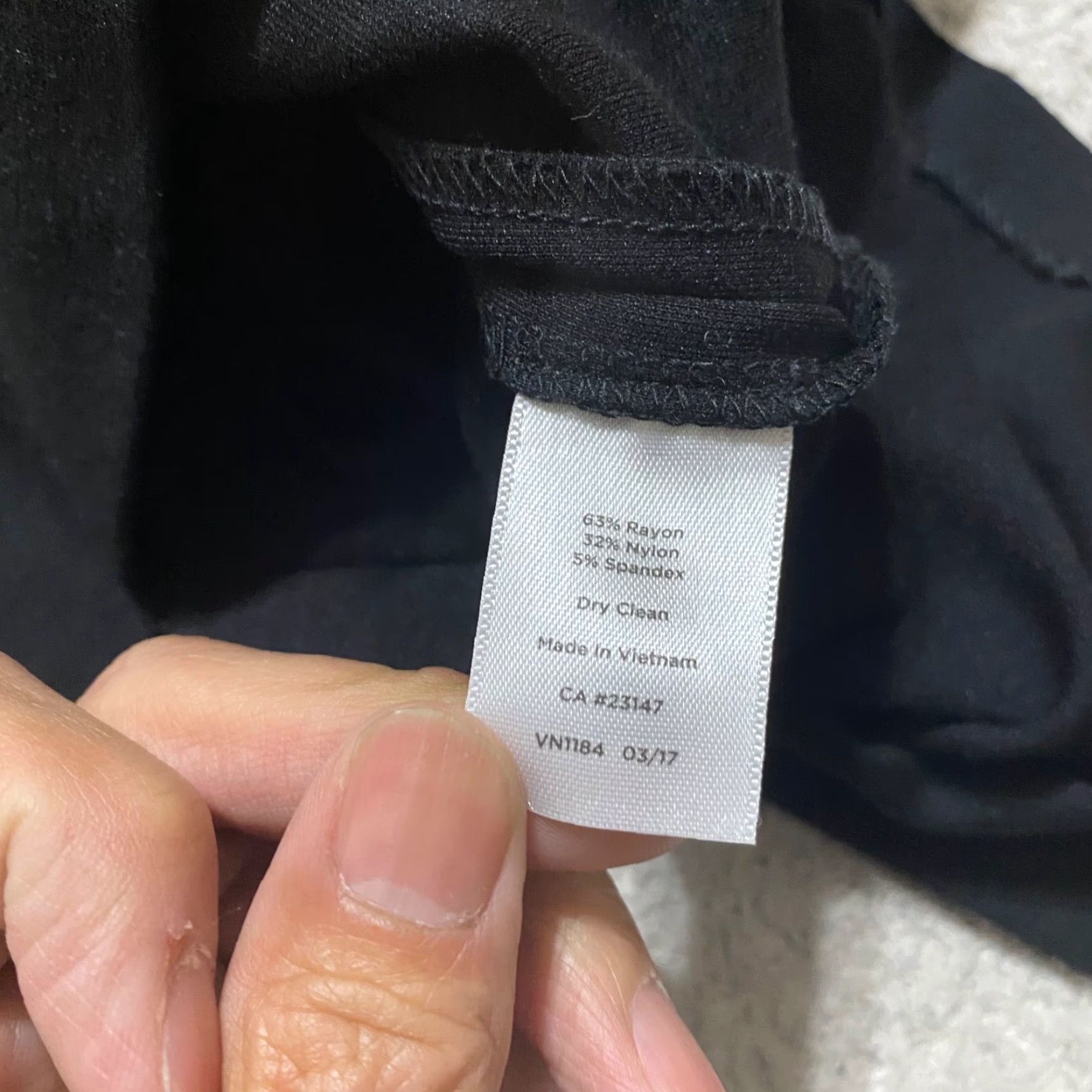 Talbots Talbots Skirt Womens 10P Black Pencil Straight Knit Office Petites Size 32" / US 10 / IT 46 - 6 Thumbnail