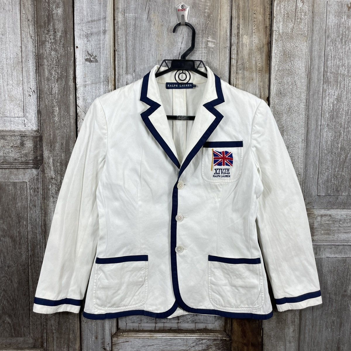 Polo Ralph Lauren × Vintage Vintage Polo Ralph Lauren Coat Blazers Size M / US 6-8 / IT 42-44 - 1 Thumbnail