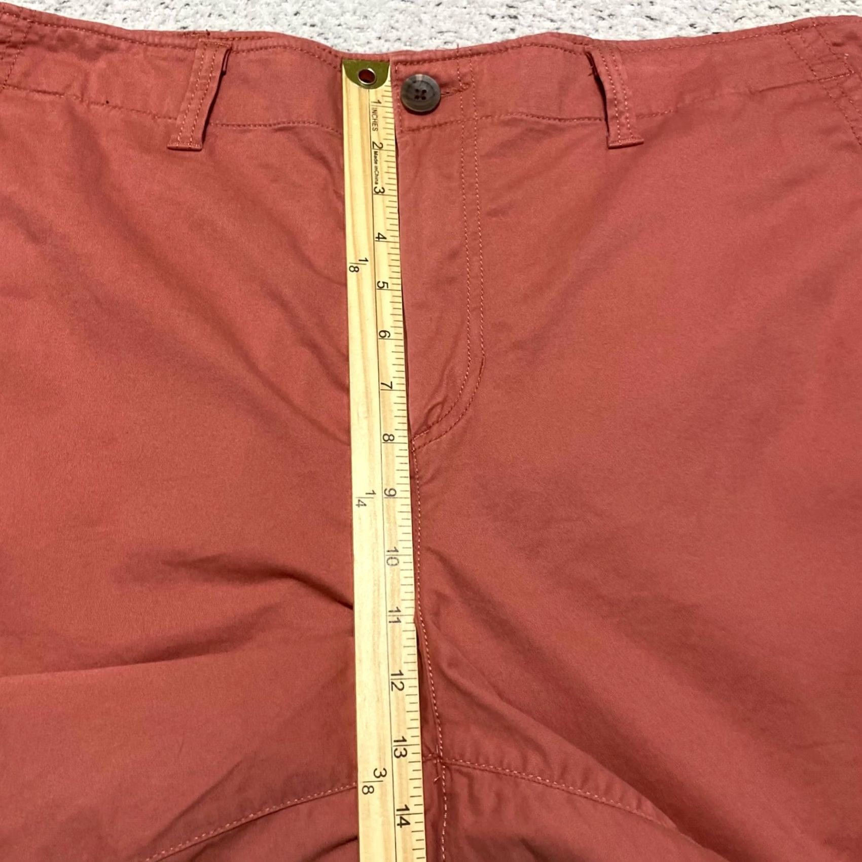 Vintage Urban Pipeline Mens Shorts sz 40 Orange Chino Flat Front Inseam 10" NWT Size US 40 / EU 56 - 5 Thumbnail