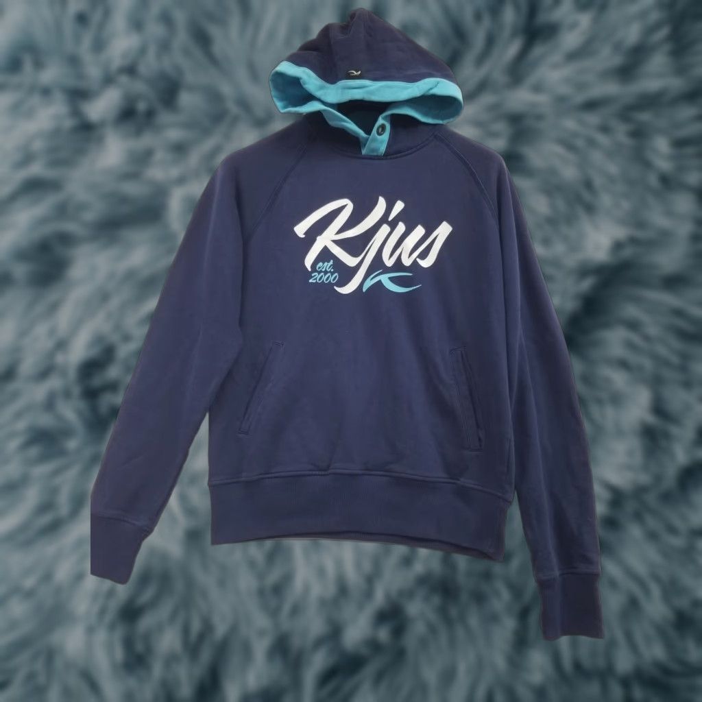 KJUS KJUS Adult Large Blue Hoodie Pullover Golf Mens Large See All Pics Size US L / EU 52-54 / 3 - 1 Thumbnail