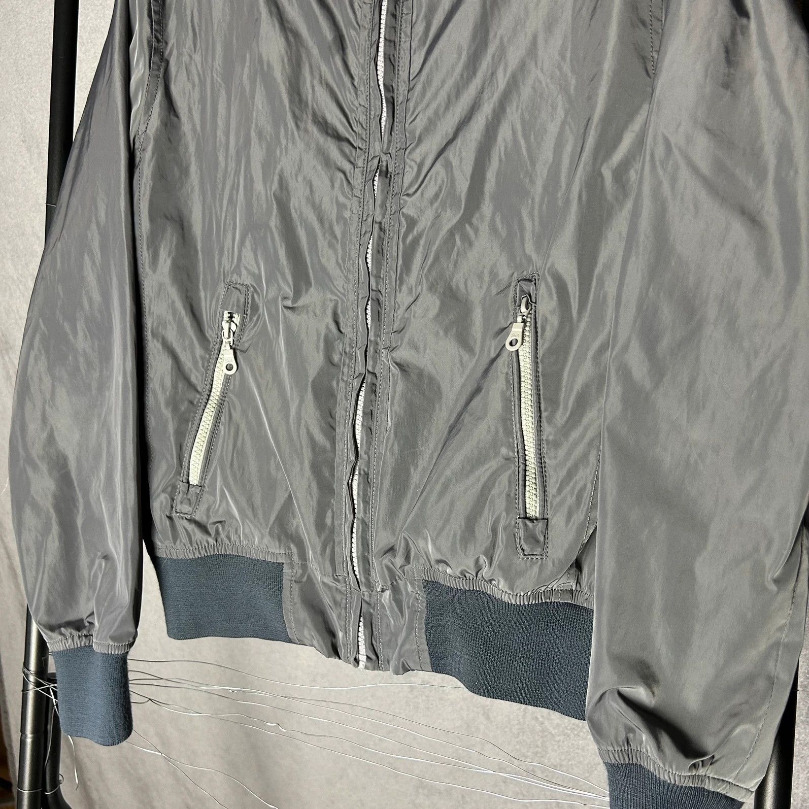 Designer × Japanese Brand × Takeshy Kurosawa Takeshy Kurosawa grey bomber jacket designer Size M / US 6-8 / IT 42-44 - 6 Thumbnail