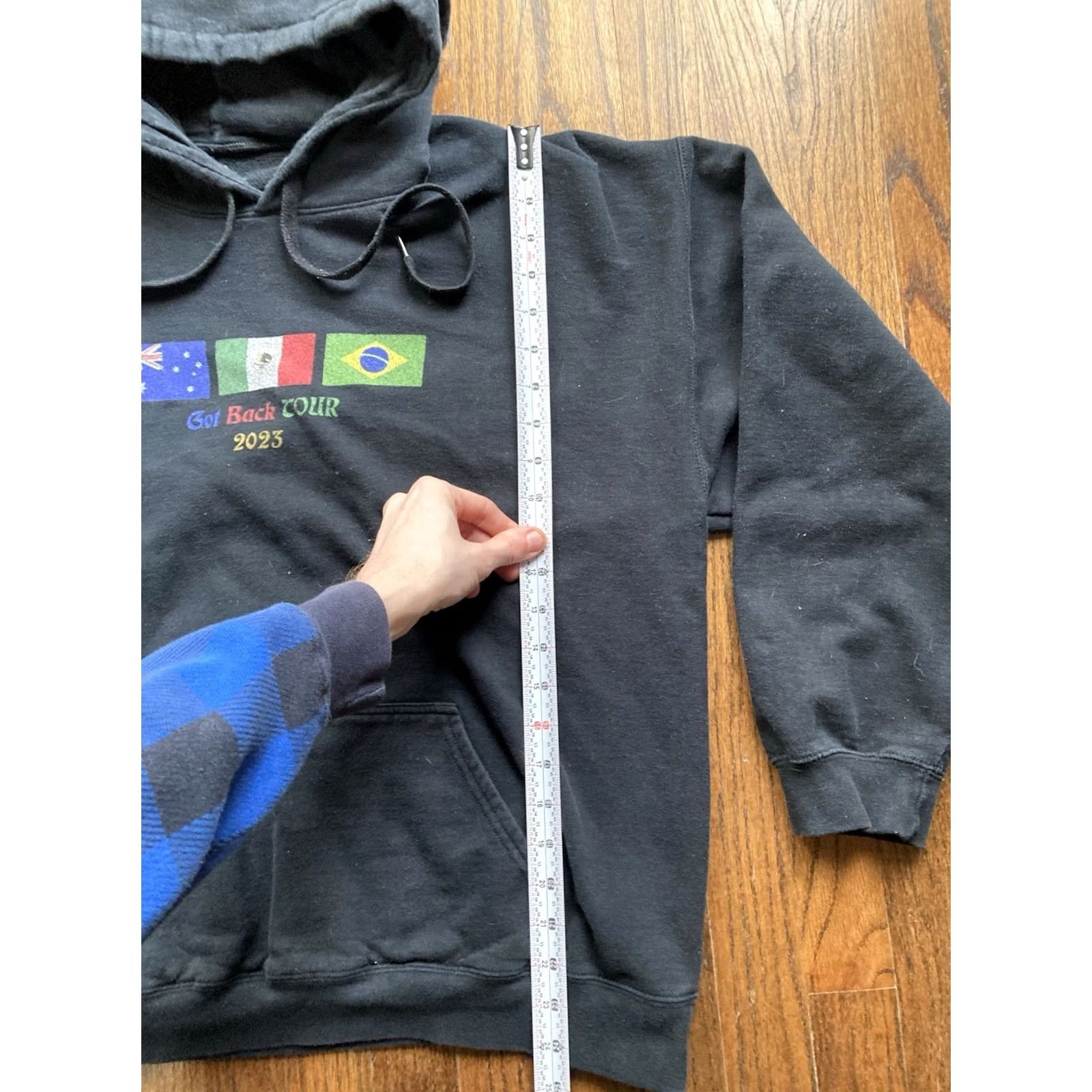 Vintage PAUL MCCARTNEY Got Back Tour Sweatshirt XL Black Hoodie Unisex Adults 2023 Concert Merch Pullover Size US XL / EU 56 / 4 - 4 Thumbnail