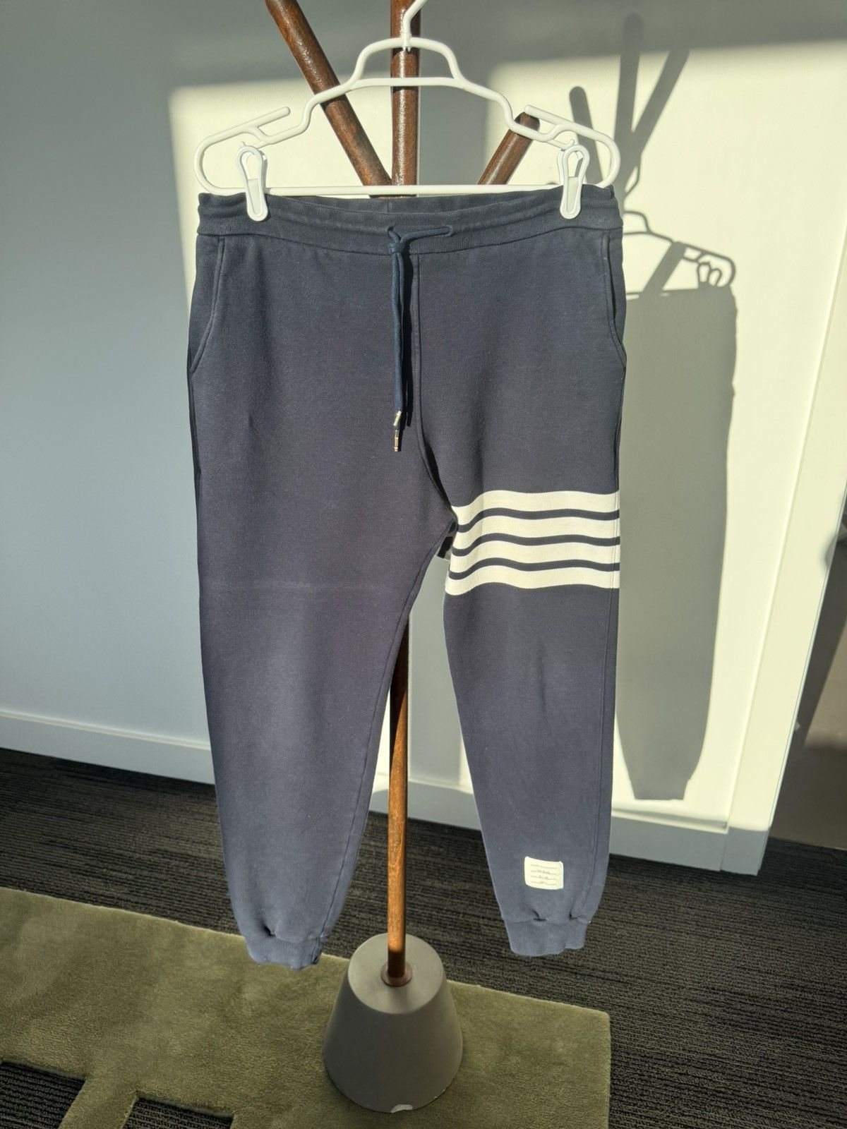 Thom Browne Thom Browne 4 bar sweatpants Size US 34 / EU 50 - 1 Thumbnail