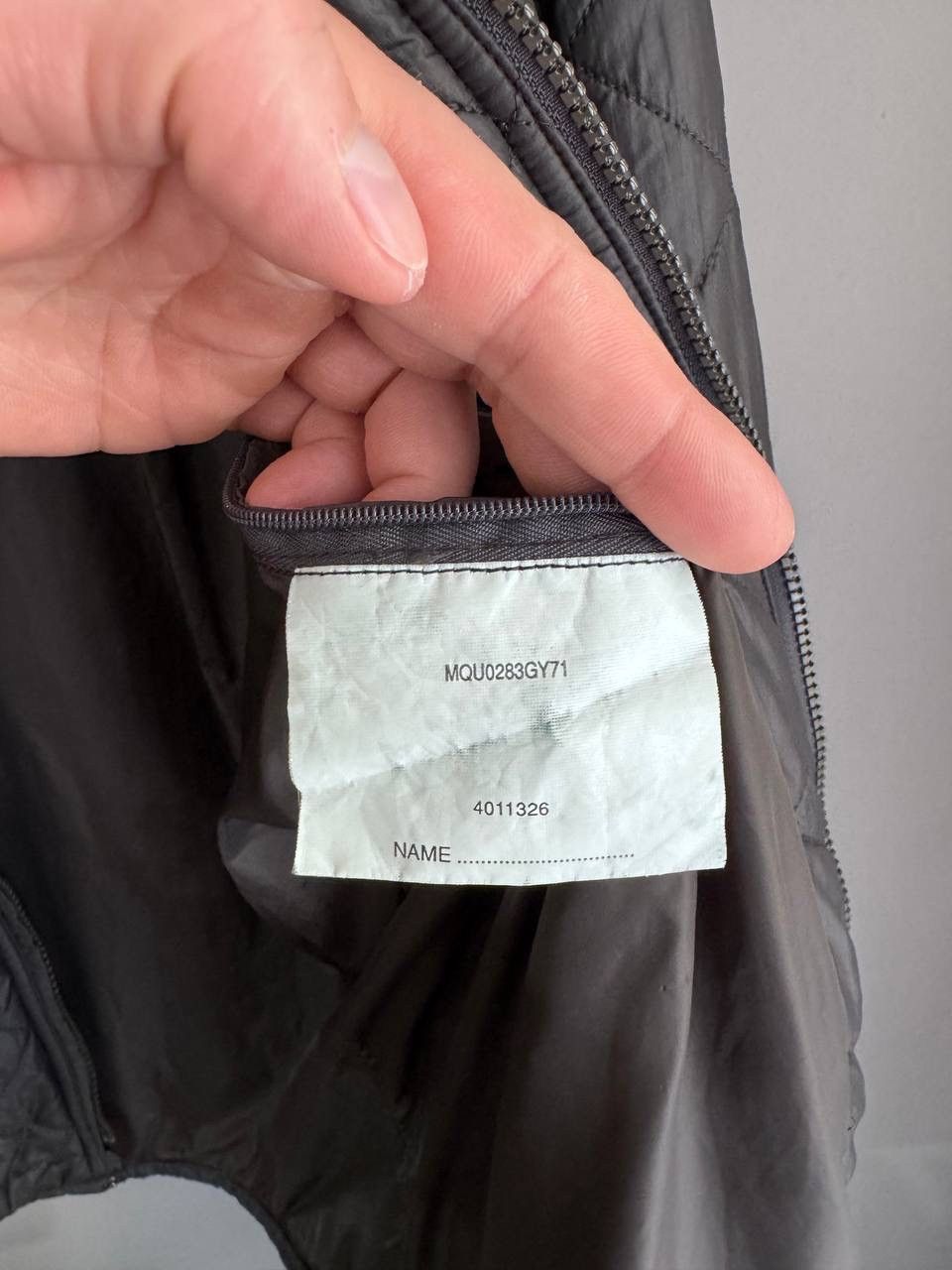 Barbour Barbour International Men's Dark Grey Quilted Jacket, Size L Size US L / EU 52-54 / 3 - 14 Thumbnail
