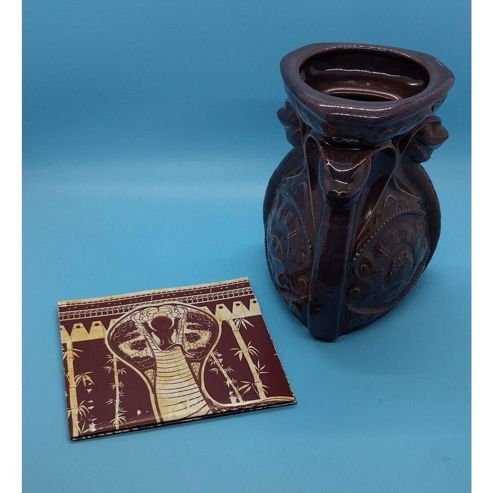 Disney NIB! Disney CLUB 33 Indiana Jones Rare Purple SNAKE TIKI MUG Size ONE SIZE - 2 Thumbnail