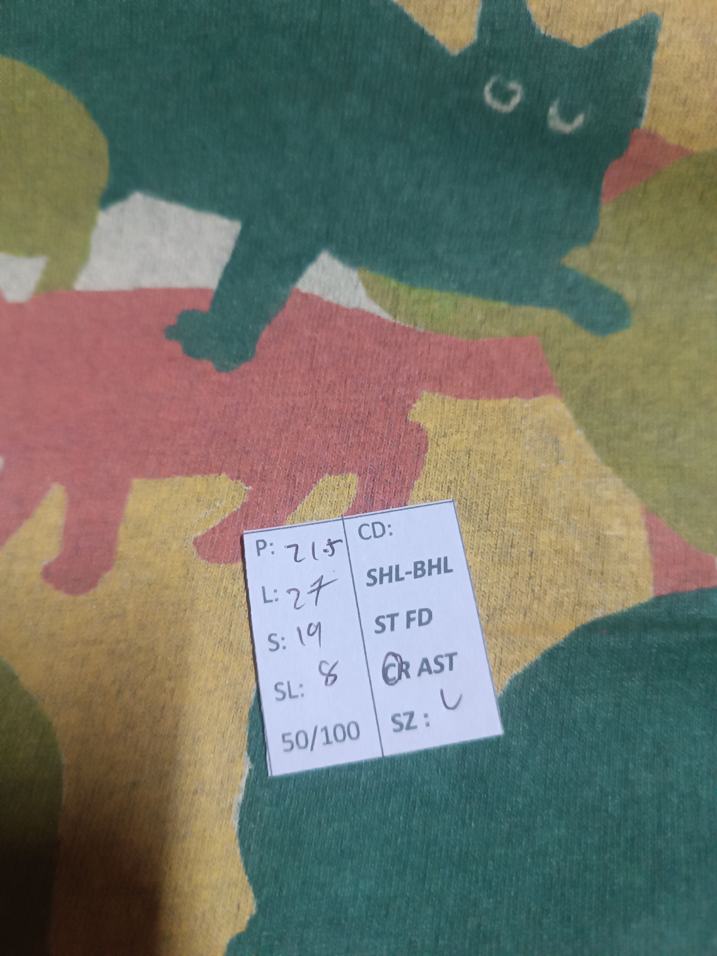 Vintage VINTAGE CATMOUFLAGE KITTY CUTE PET CAT DOG TEE Size US L / EU 52-54 / 3 - 19 Thumbnail