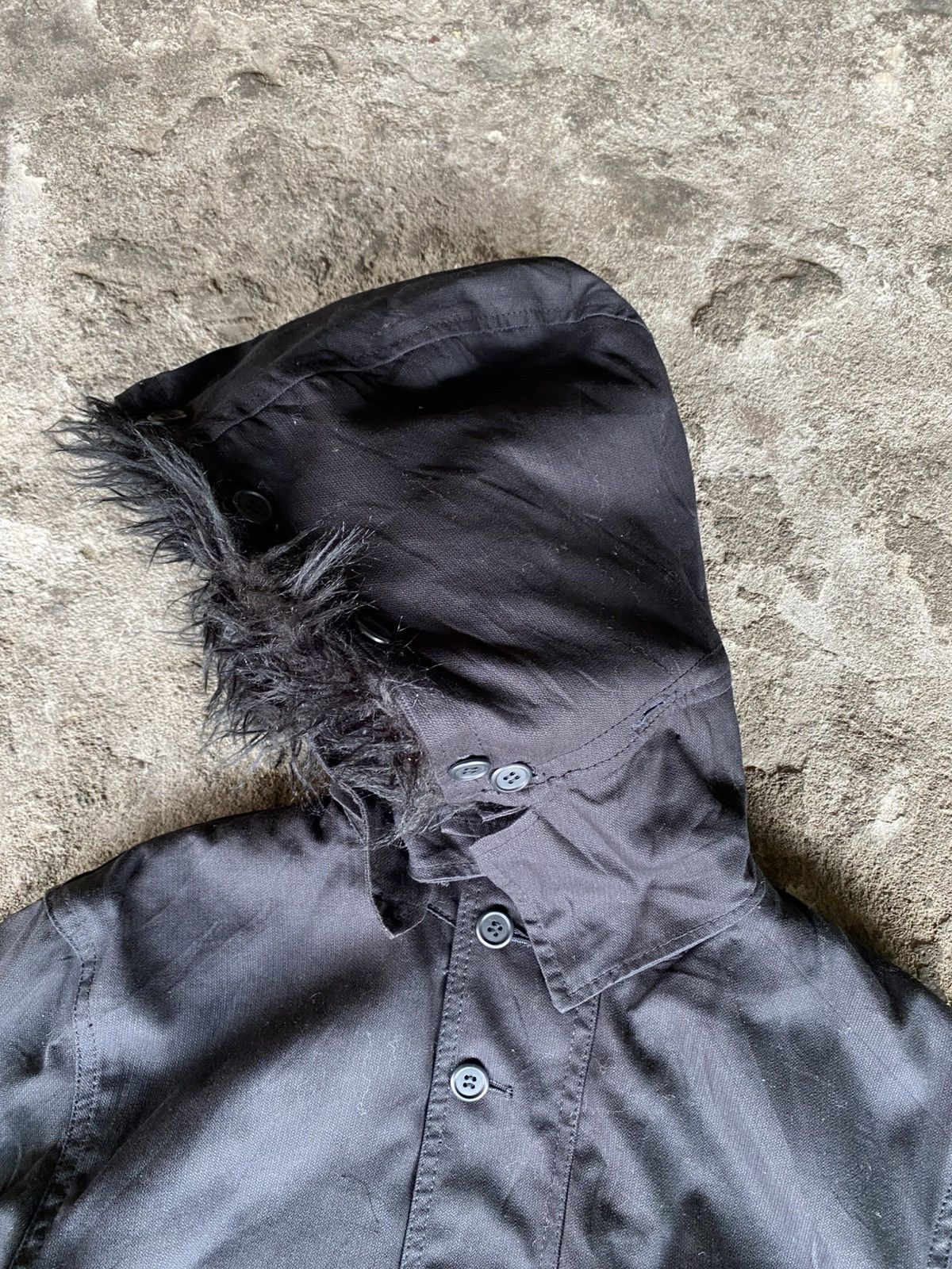 If Six Was Nine × Japanese Brand × PPFM PPFM Japanese Bindage Fur Hooded IfsixwasnineLGB Style Size US M / EU 48-50 / 2 - 6 Thumbnail